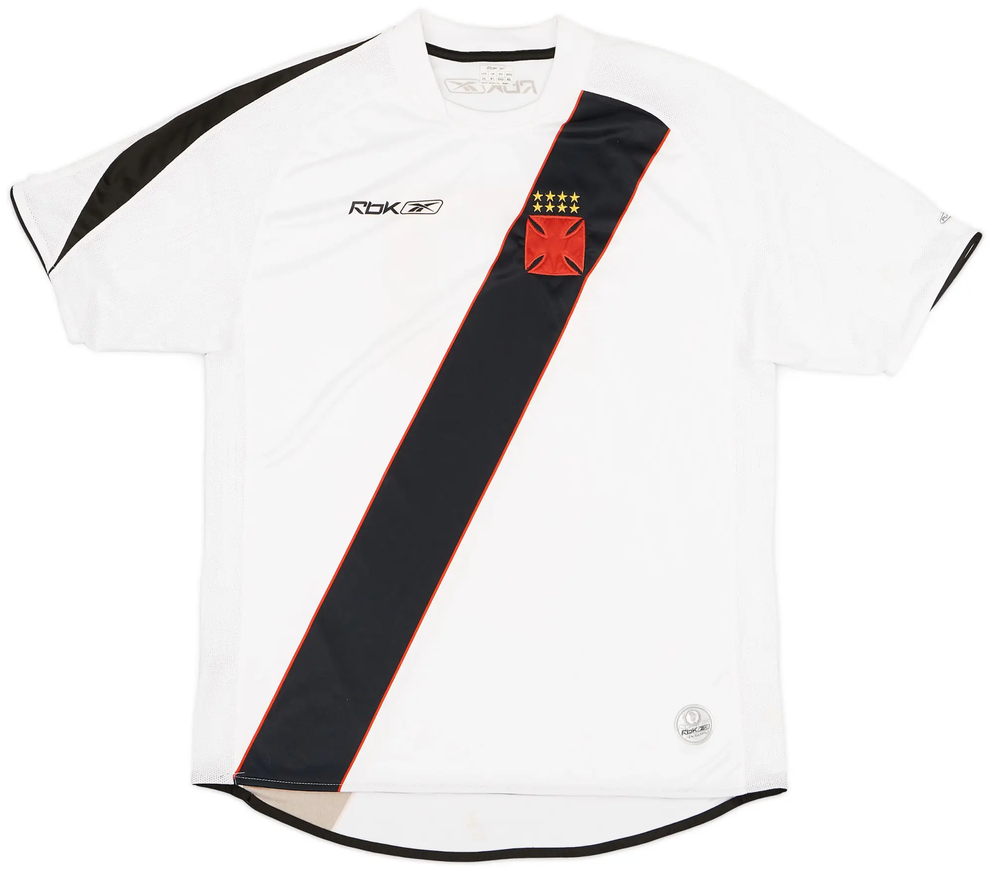 Reebok 2007 Vasco da Gama Away Shirt #10 - 8/10 - (XL)