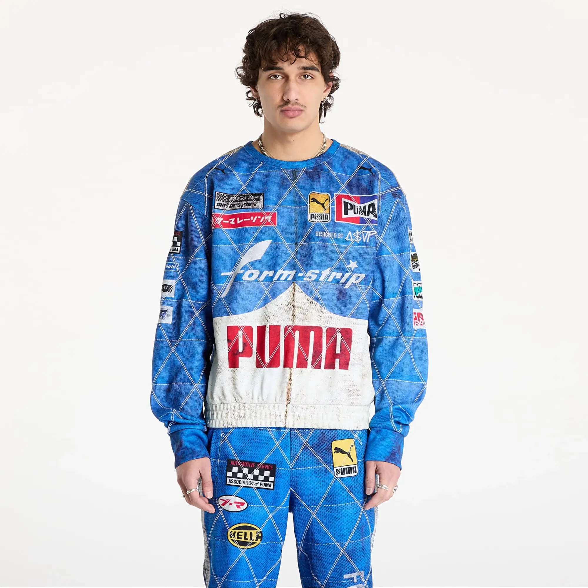 Sweatshirt Puma X A$Ap Rocky Quilted Sweatshirt Clyde Royal S