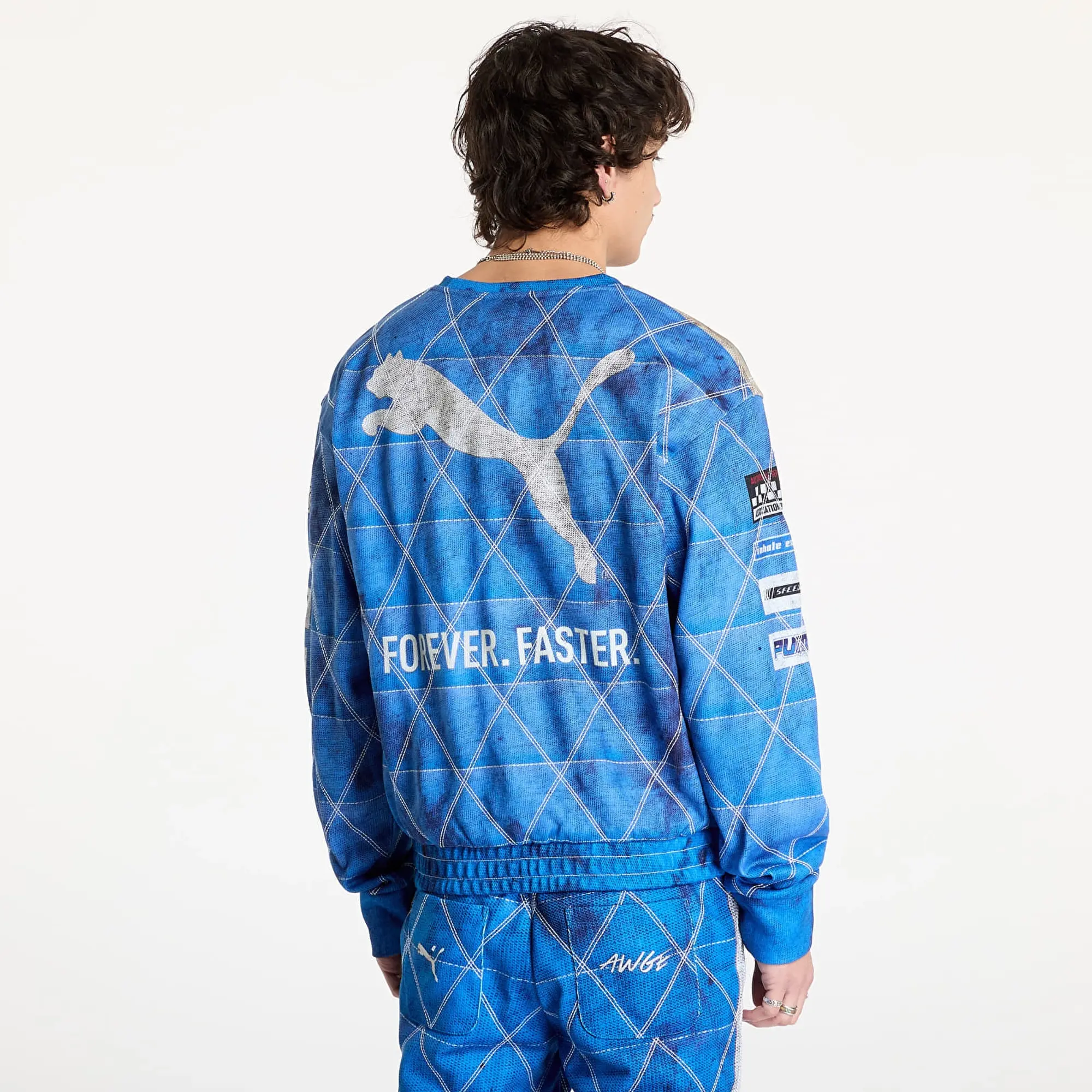 Sweatshirt Puma X A$Ap Rocky Quilted Sweatshirt Clyde Royal S