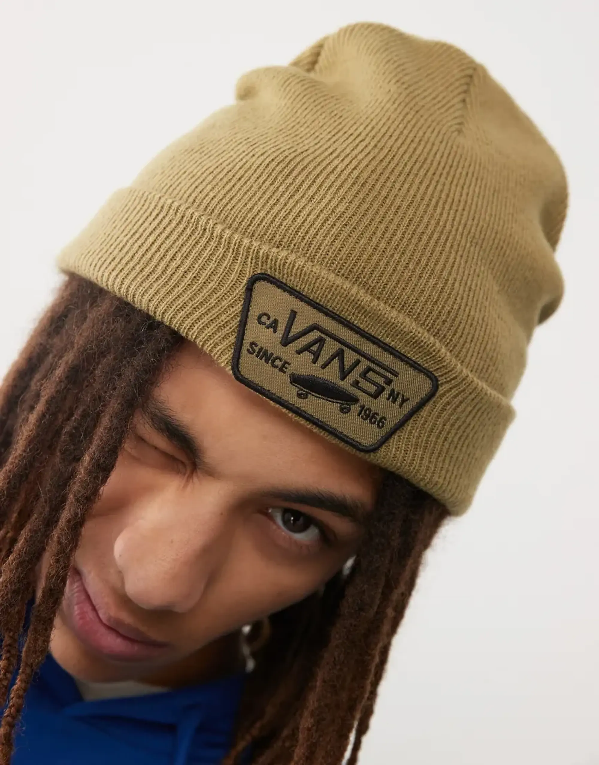 Vans khaki milford beanie