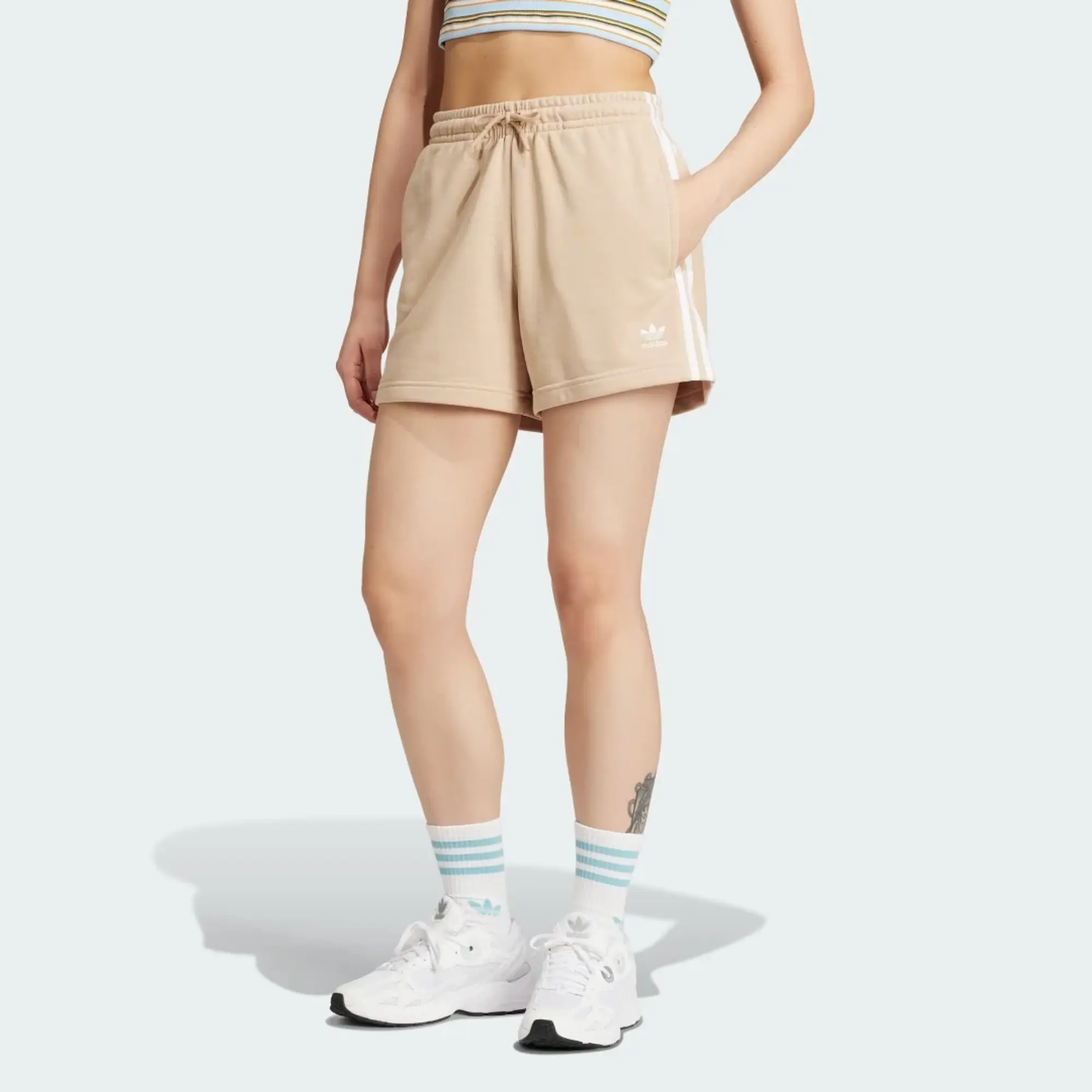 adidas 3-Stripes French Terry Shorts