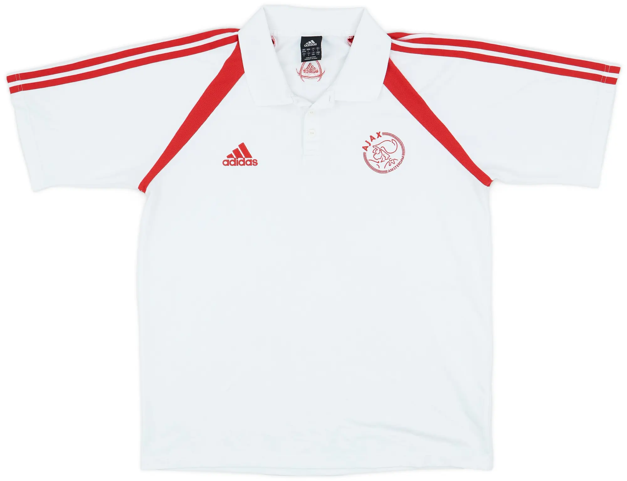 2005-06 Ajax adidas Polo Shirt - 7/10 - (L/XL)