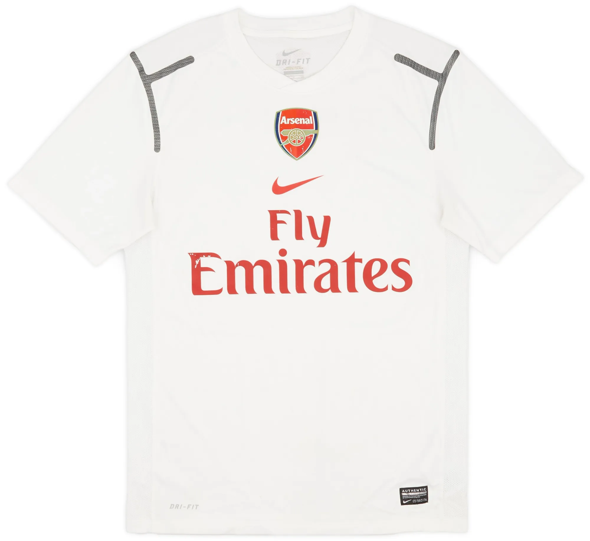 2012-13 Arsenal Nike Player Issue Training Shirt - 5/10 - (S
