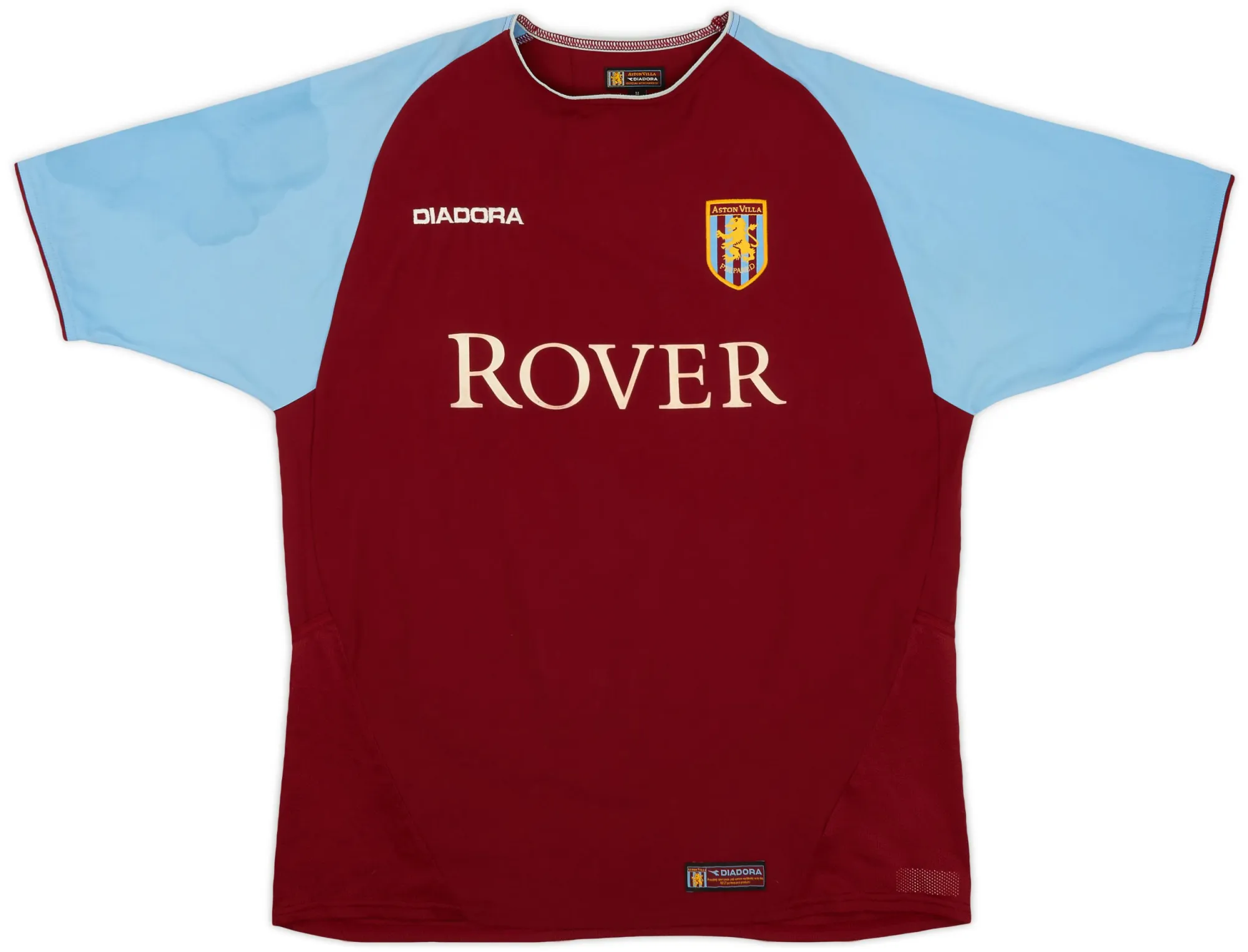 Diadora Aston Villa Mens SS Home Shirt 2003/04 | AVLH03170236used