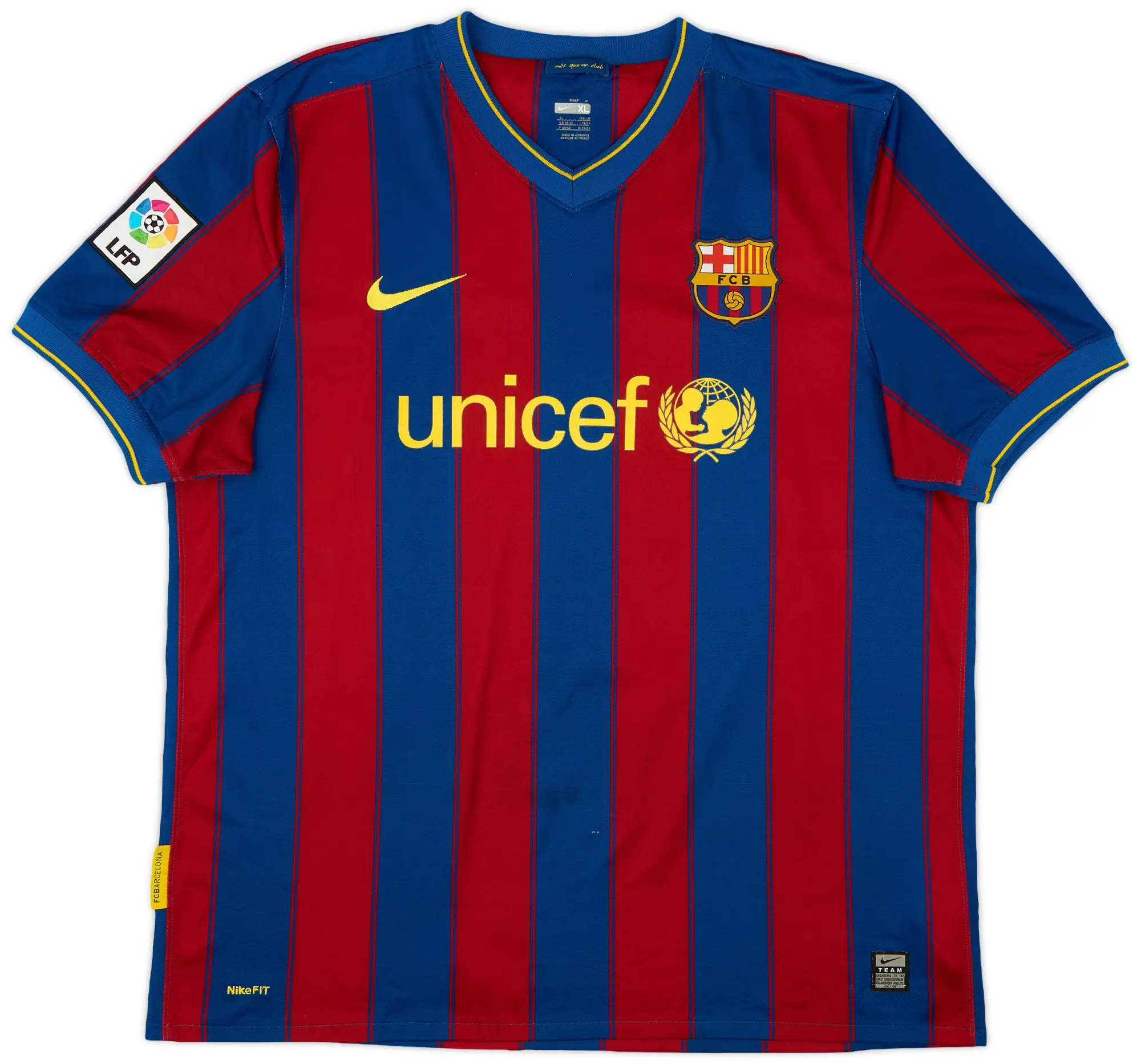 Nike 2009-10 Barcelona Home Shirt Messi #10 - 5/10 - (S)