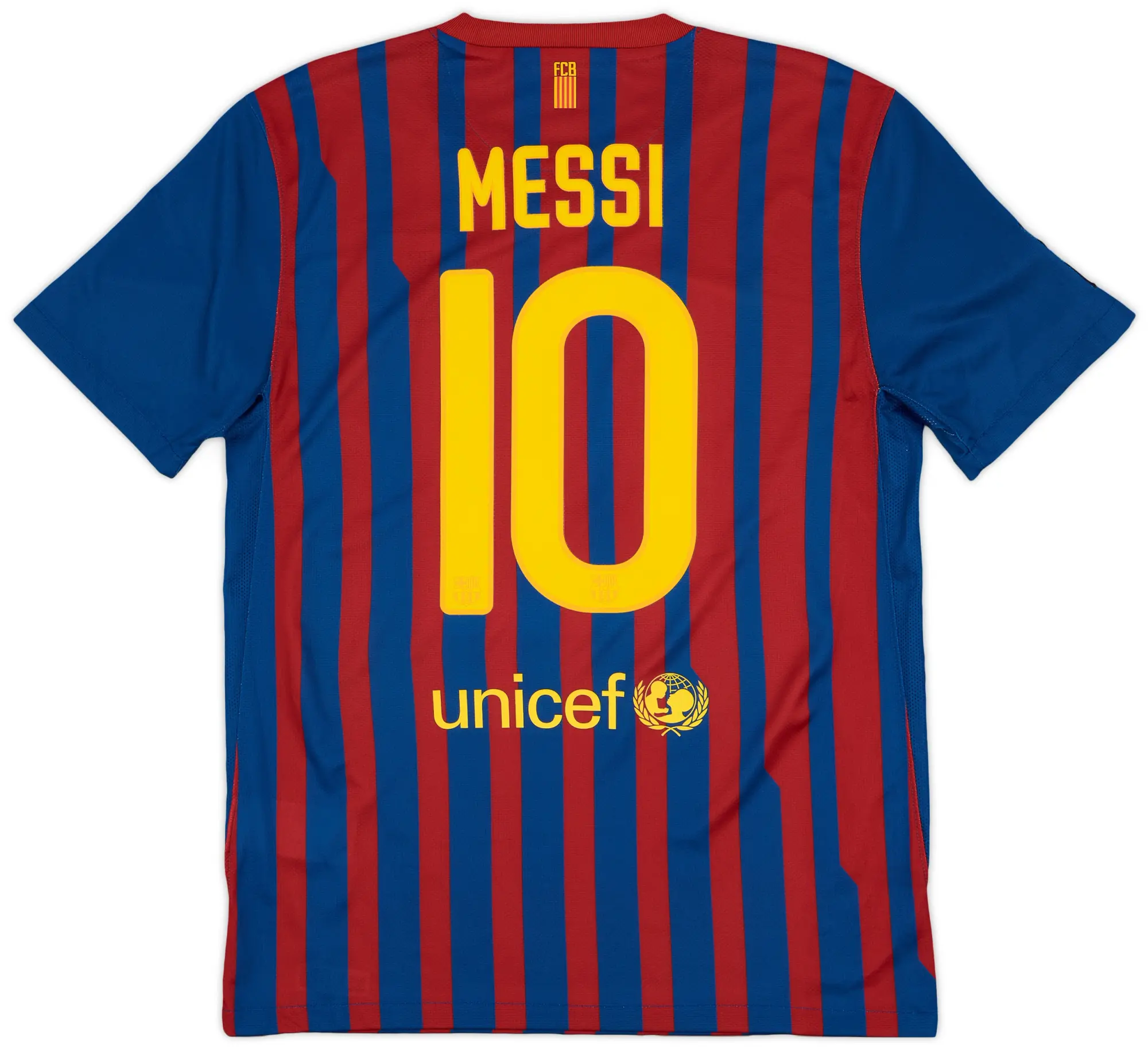 Nike 2011-12 Barcelona Home Shirt Messi #10 - 8/10 - (M)