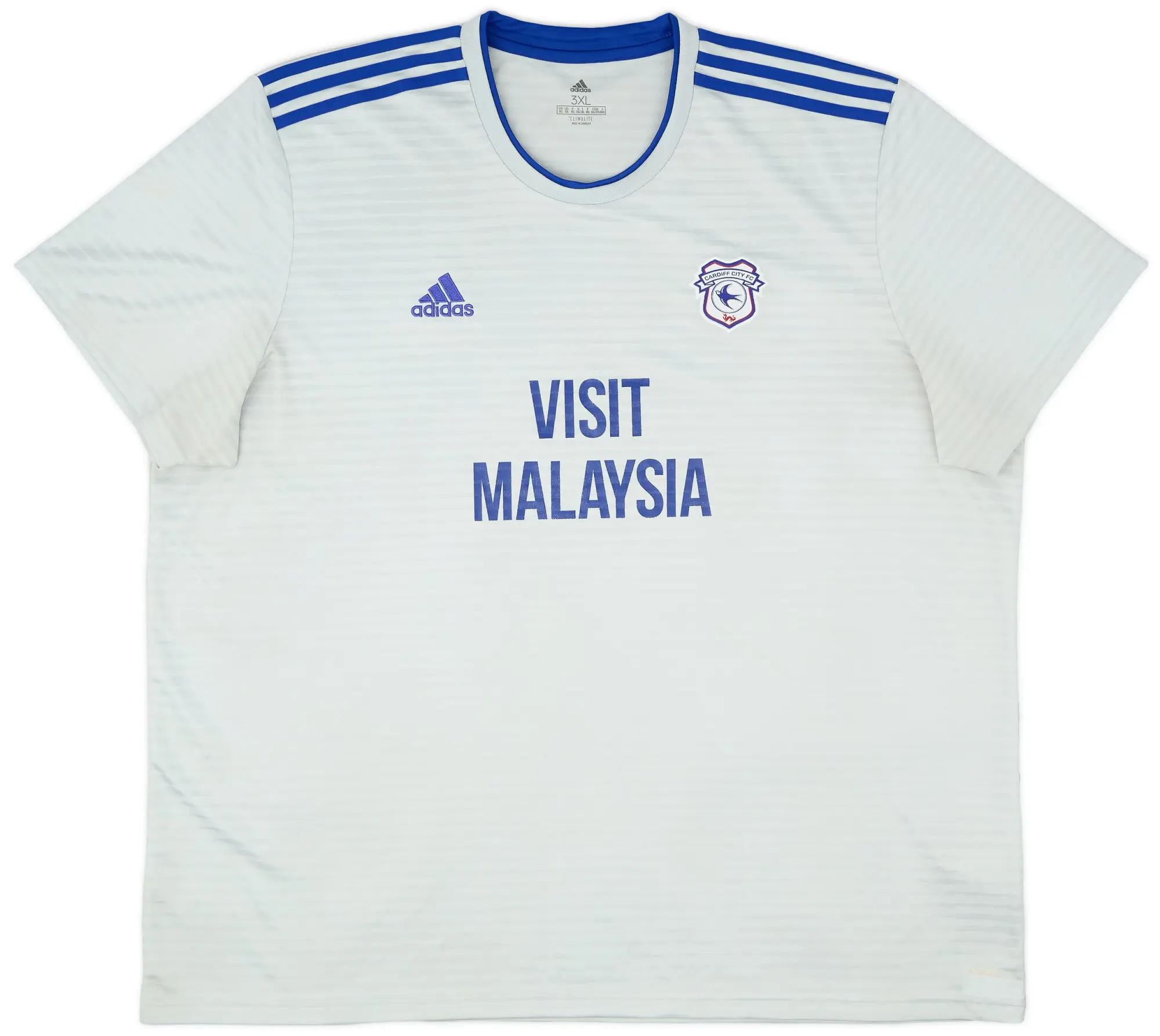 adidas 2018-19 Cardiff City Away Shirt - 7/10 - (3XL)
