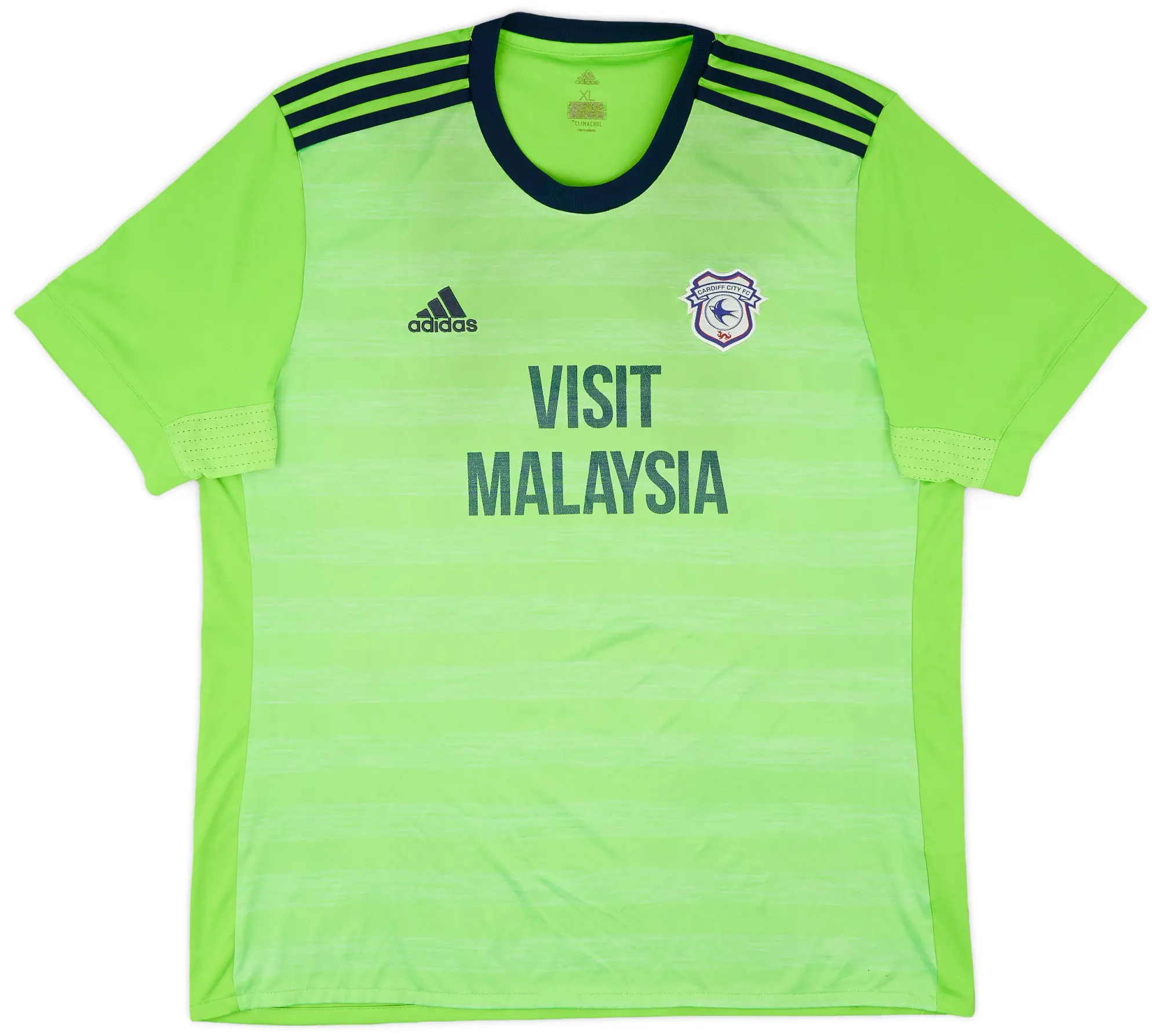 adidas 2017-18 Cardiff City Away Shirt - 4/10 - (XL)