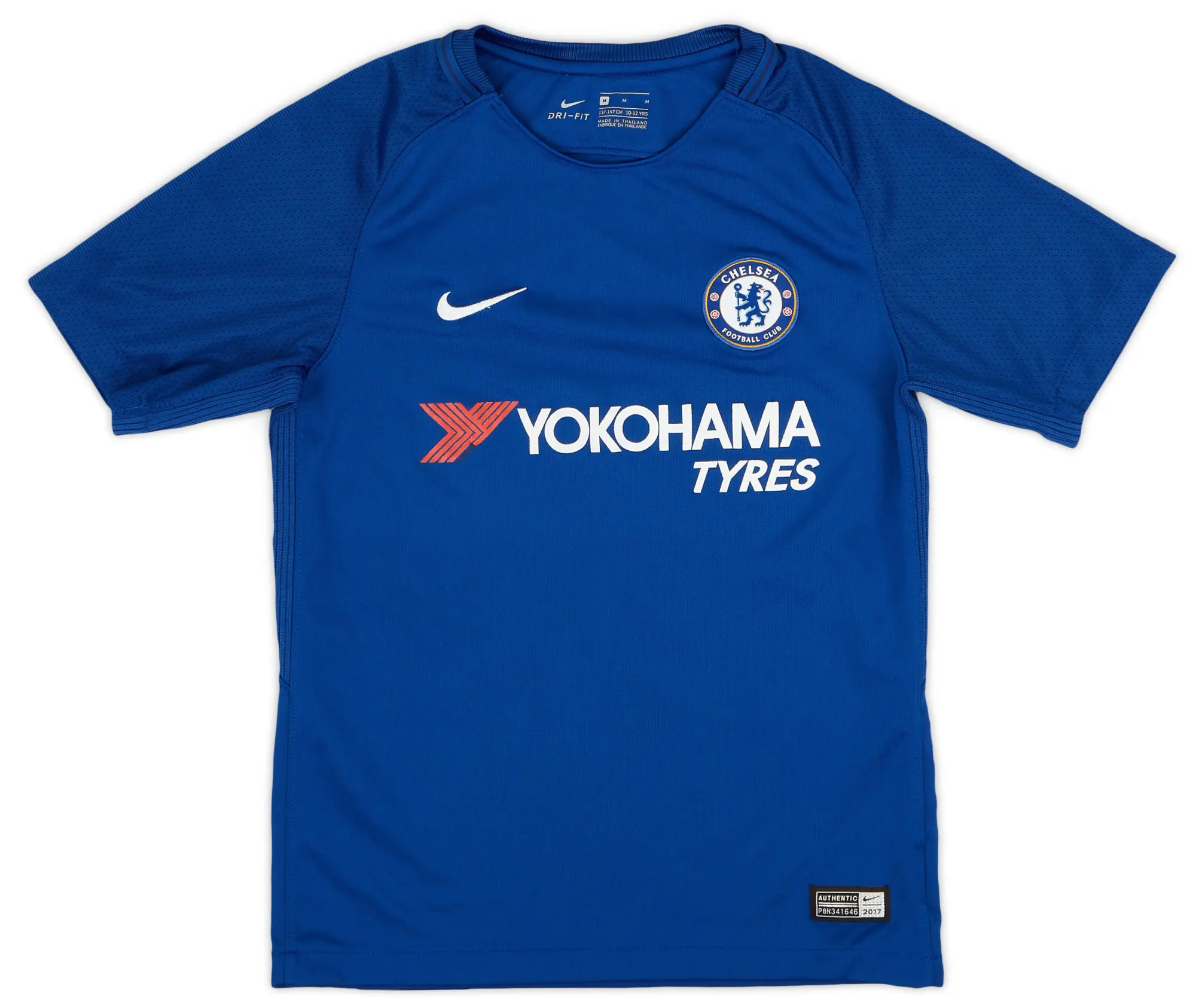 adidas 2017-18 Chelsea Home Shirt - 8/10 - (M.Boys)