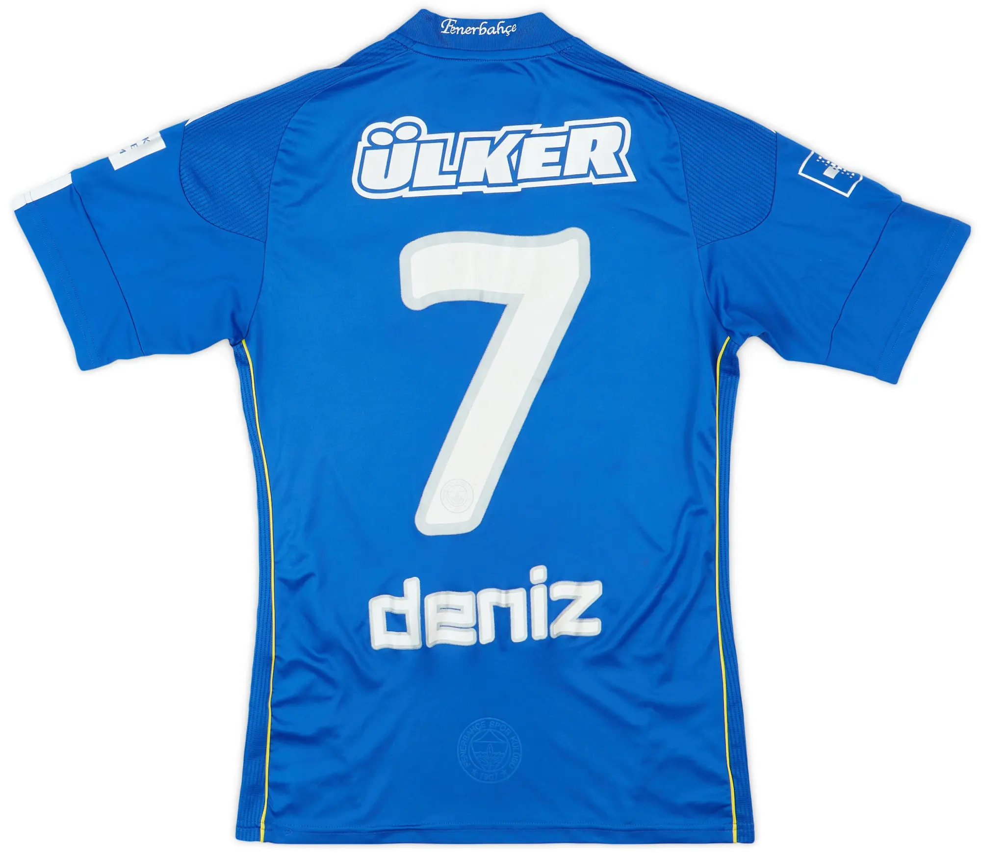adidas 2010-11 Fenerbahce Third Shirt Deniz #7 - 7/10 - (S)