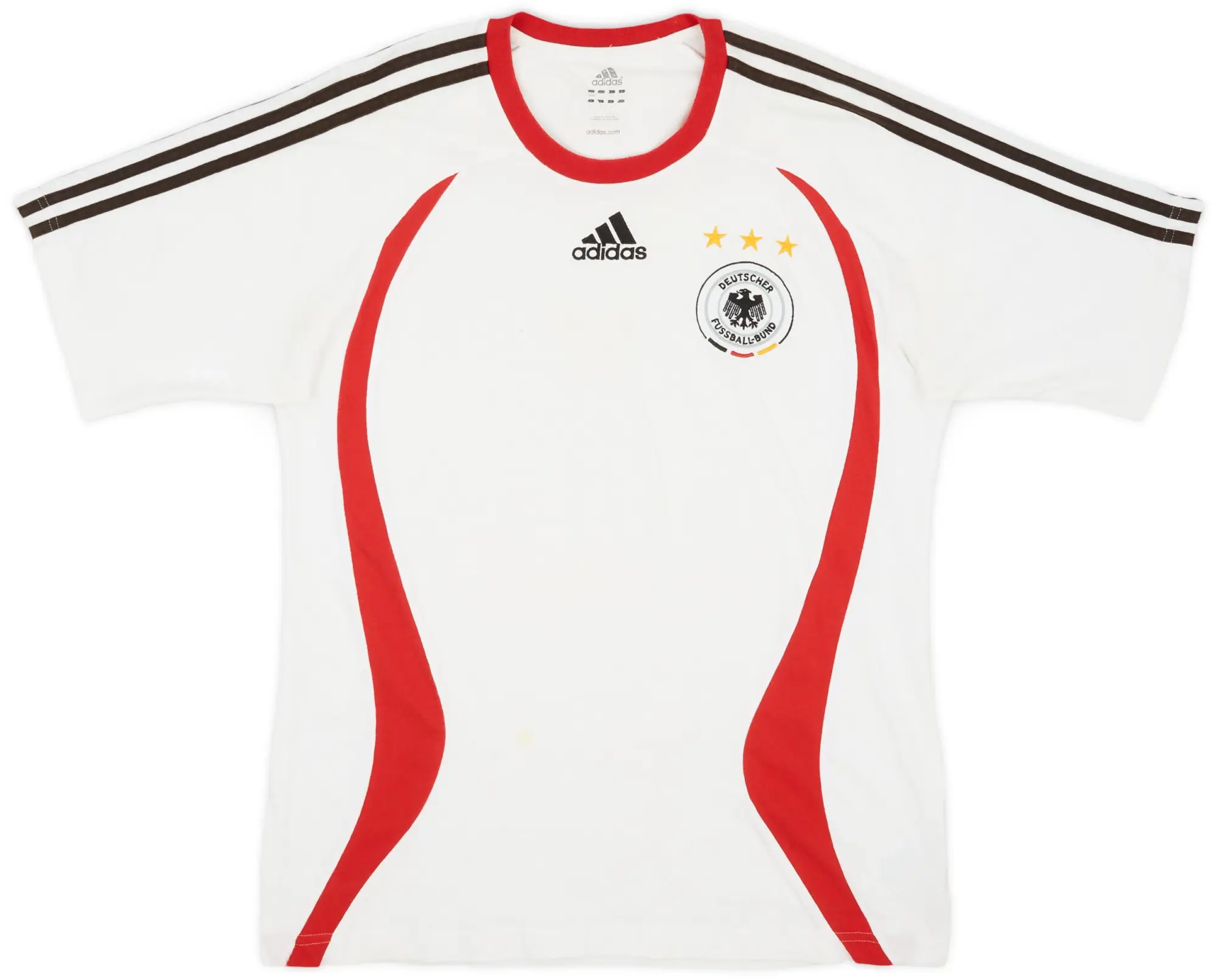2005-06 Germany adidas Cotton Tee - 7/10 - (M)