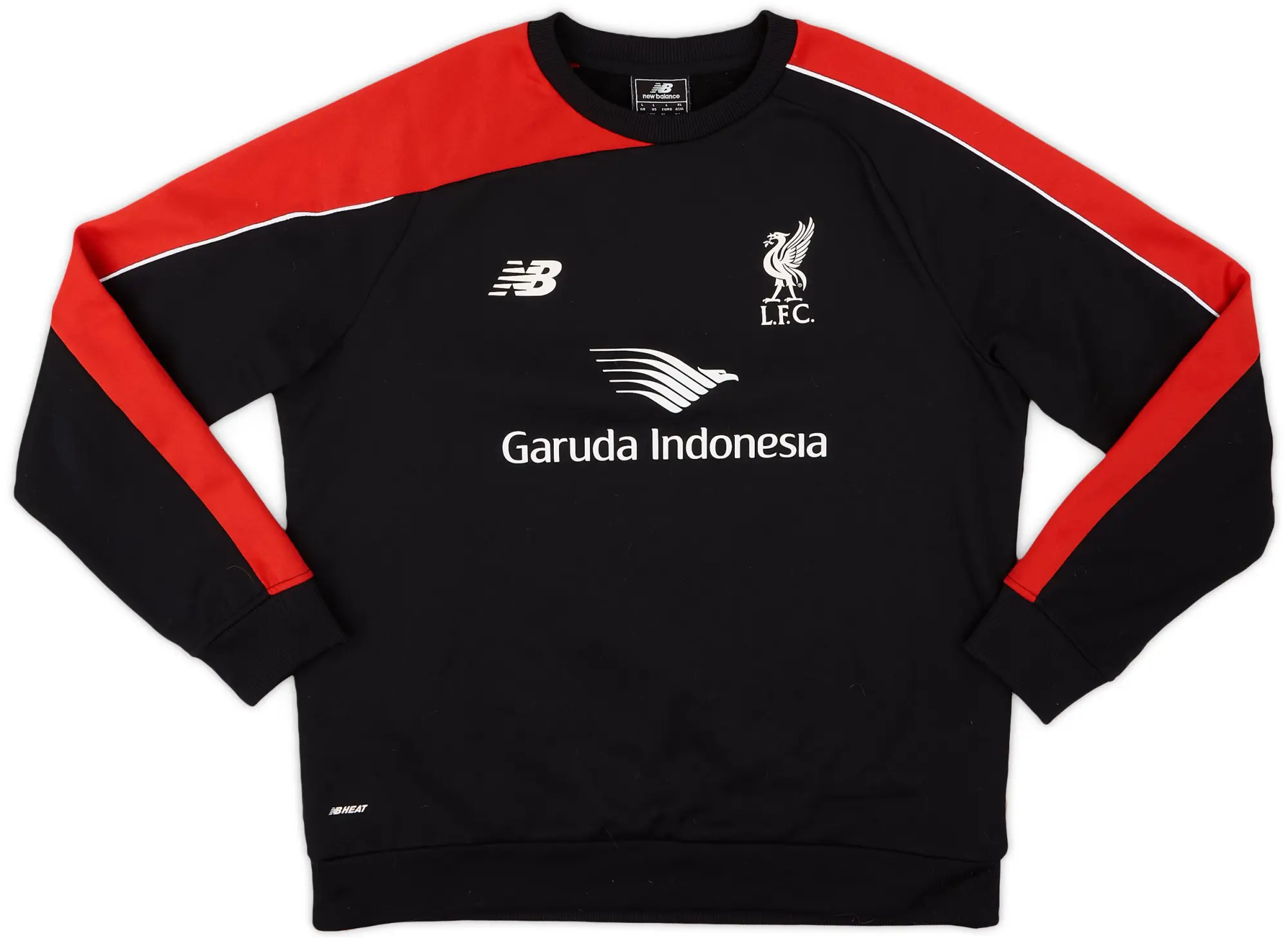 2015 16 Liverpool New Balance Sweat Top 8 10 L LIVJ1539075 FOOTY.COM