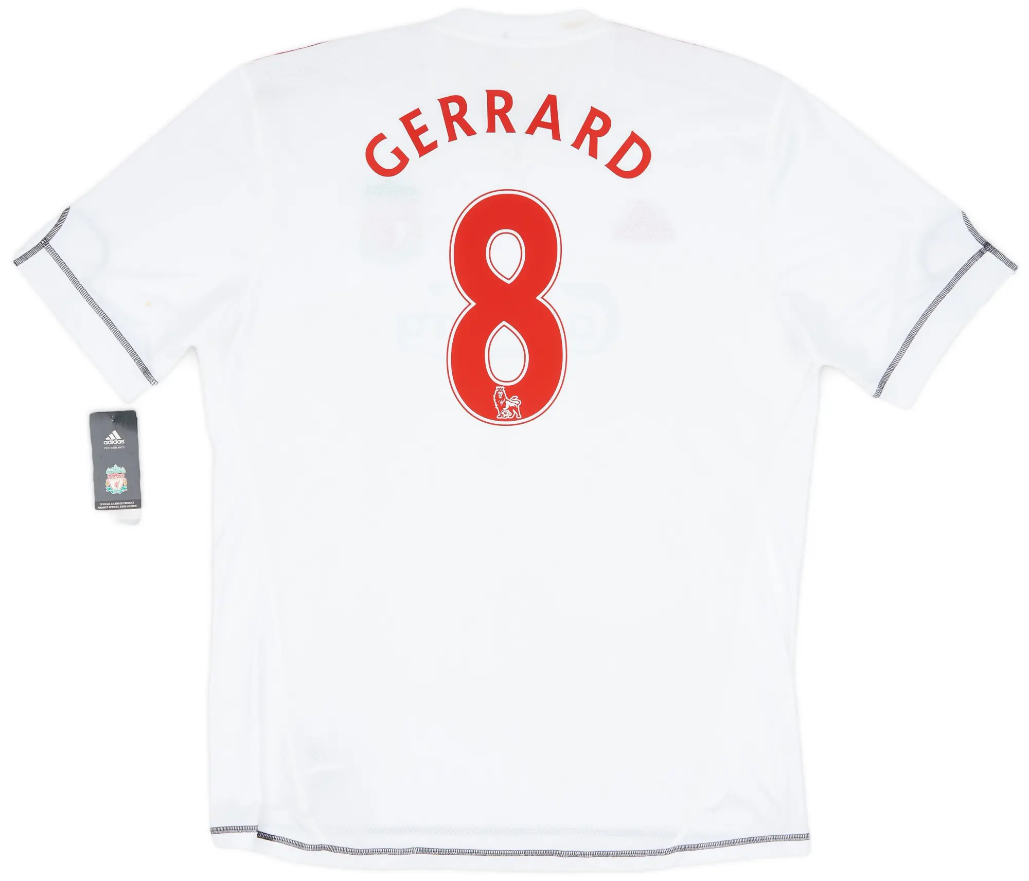 adidas 2009-10 Liverpool Third Shirt Gerrard #8 (XL)