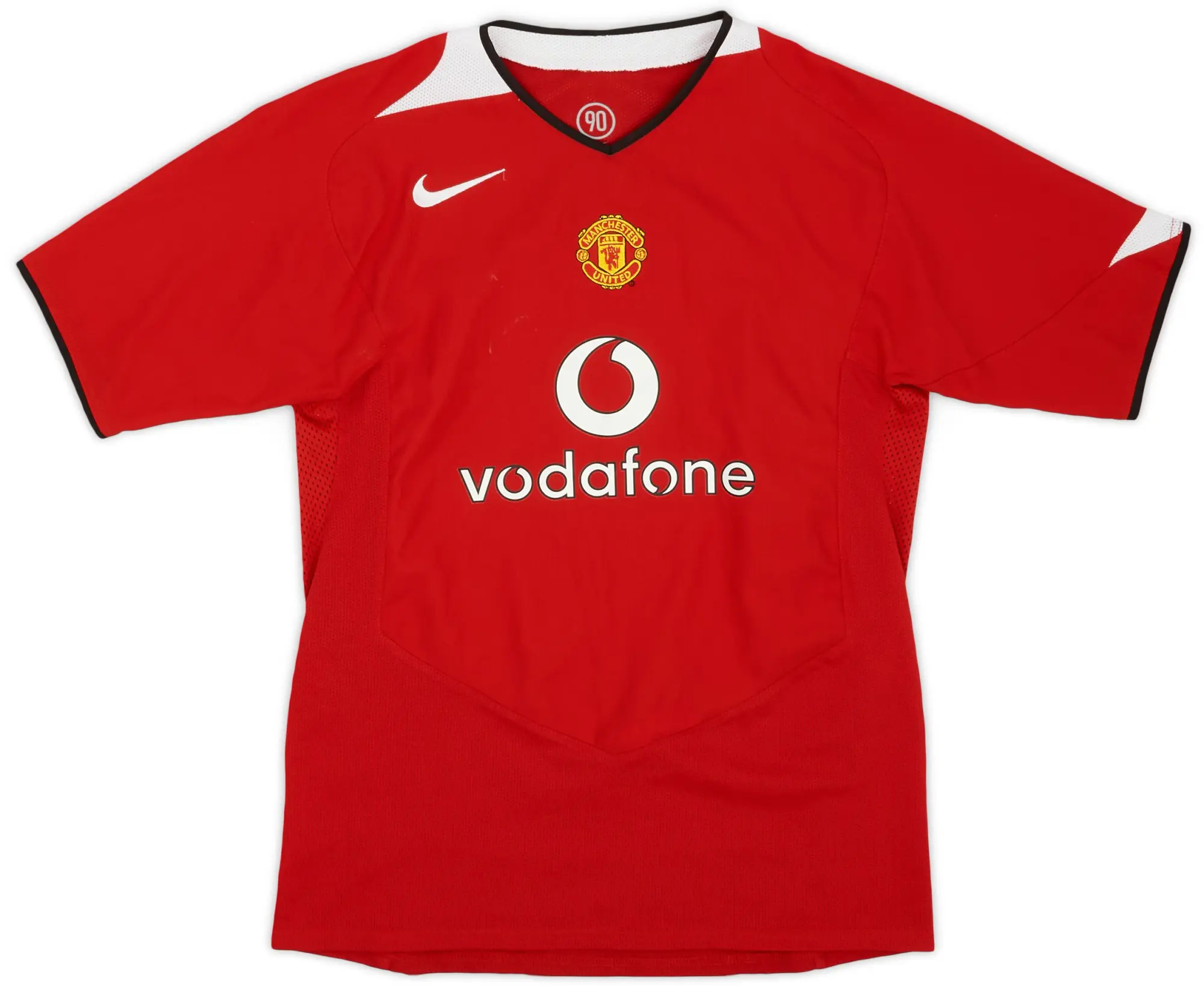 Nike 2004-06 Manchester United Home Shirt - 8/10 - (XL.Boys)