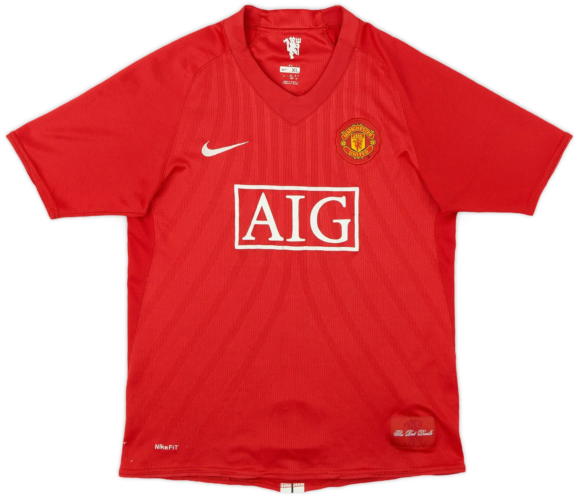 Nike 2007-09 Manchester United Home Shirt Rooney #10 - 8/10 - (S)