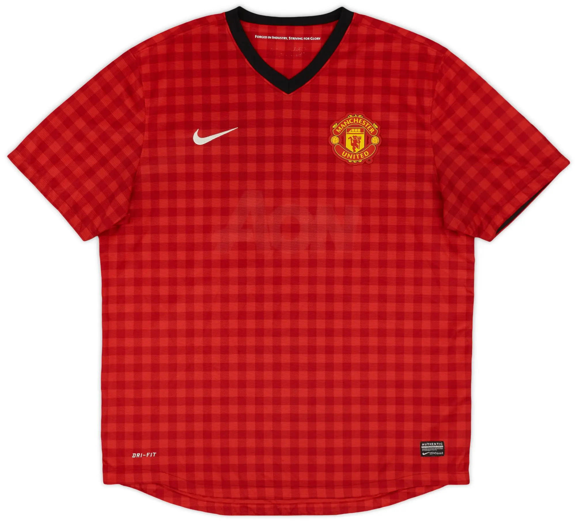 Nike 2012-13 Manchester United Home Shirt - 4/10 - (L)