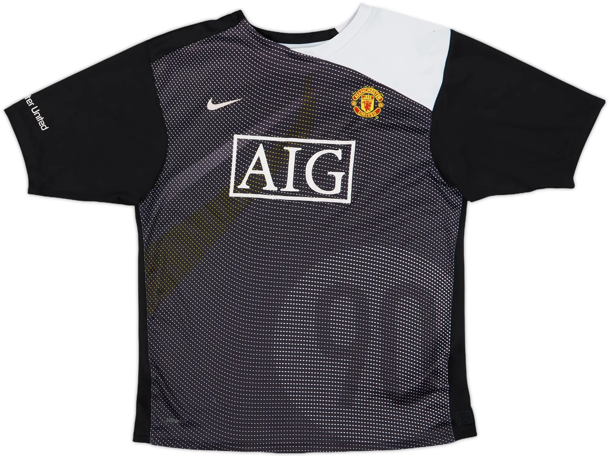 2008-10 Manchester United Nike Training Shirt - 9/10 - (L)