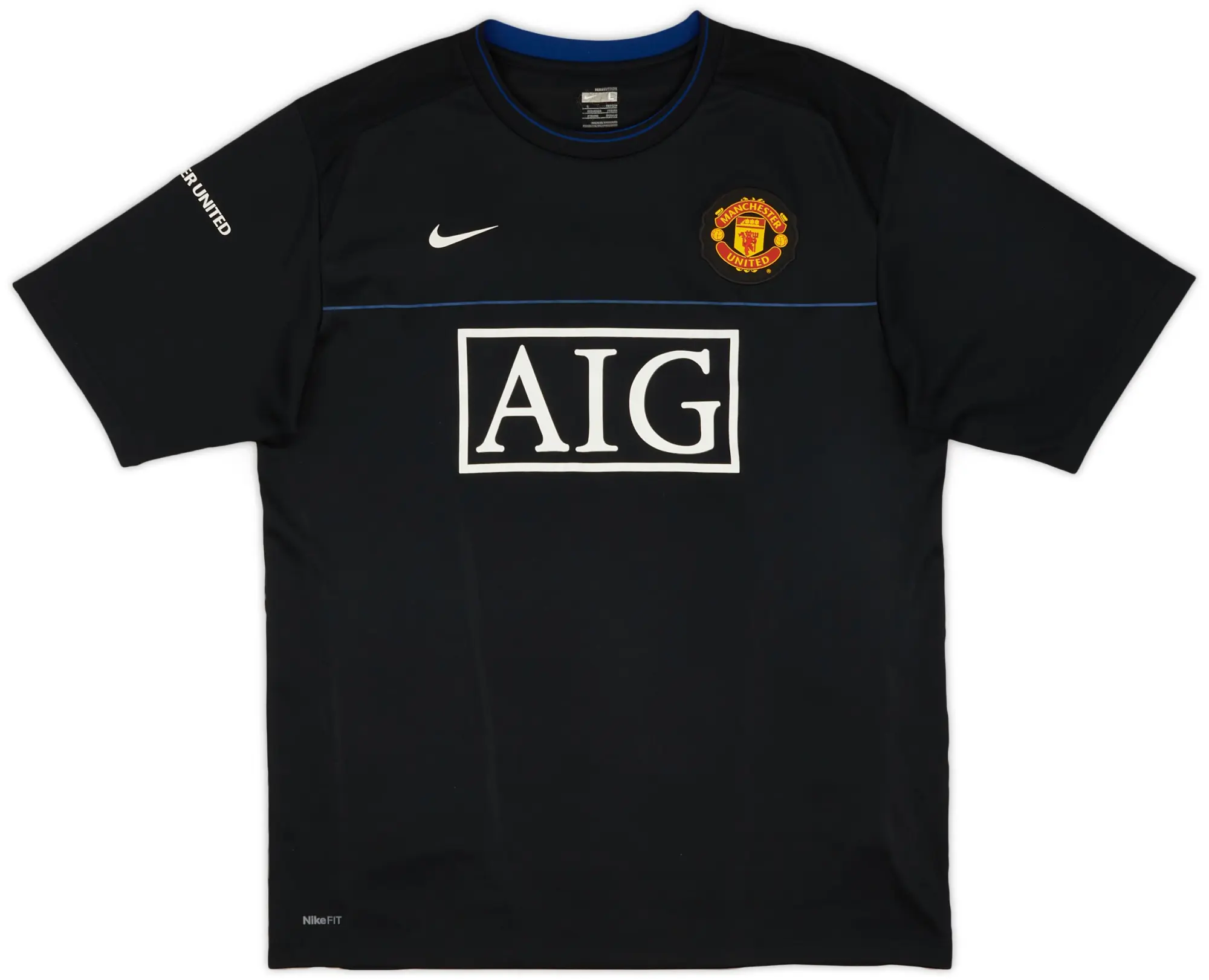 2008-10 Manchester United Nike Training Shirt - 9/10 - (L)