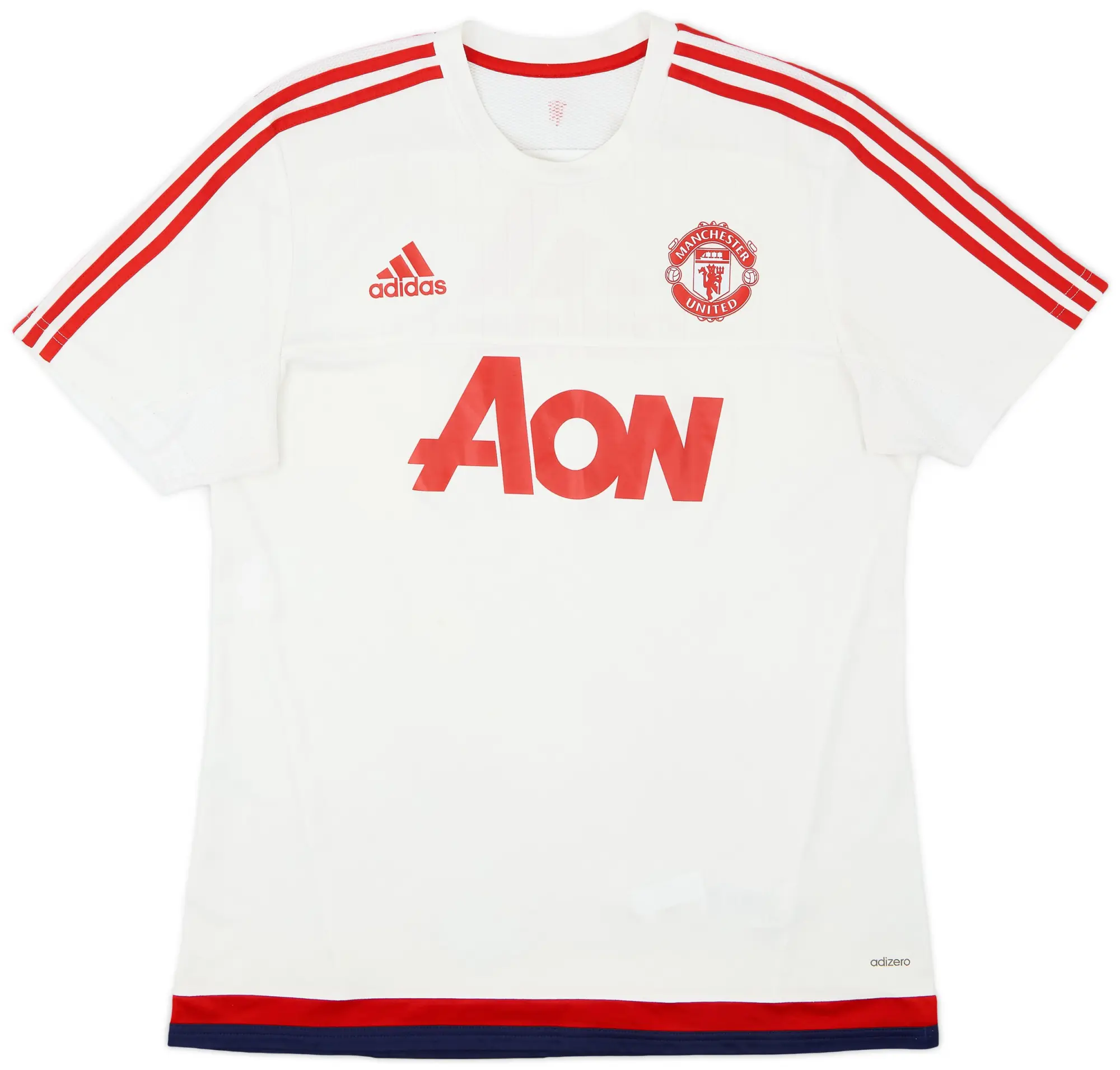 adidas 2015-16 Manchester United adizero Training Shirt - 9/10 - (L)