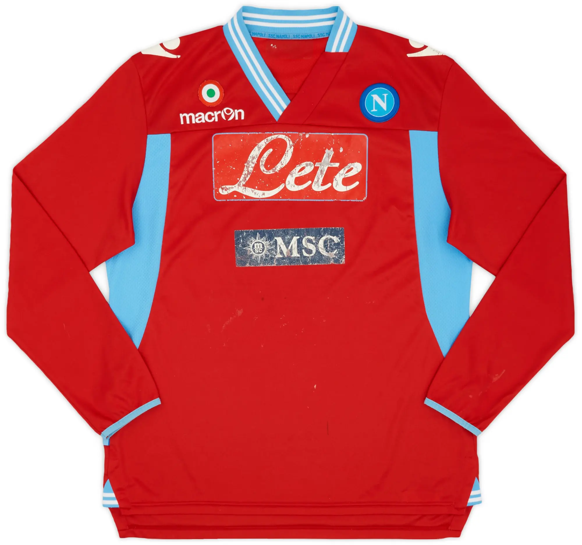 Macron 2012-13 Napoli GK Shirt - 4/10 - (L)