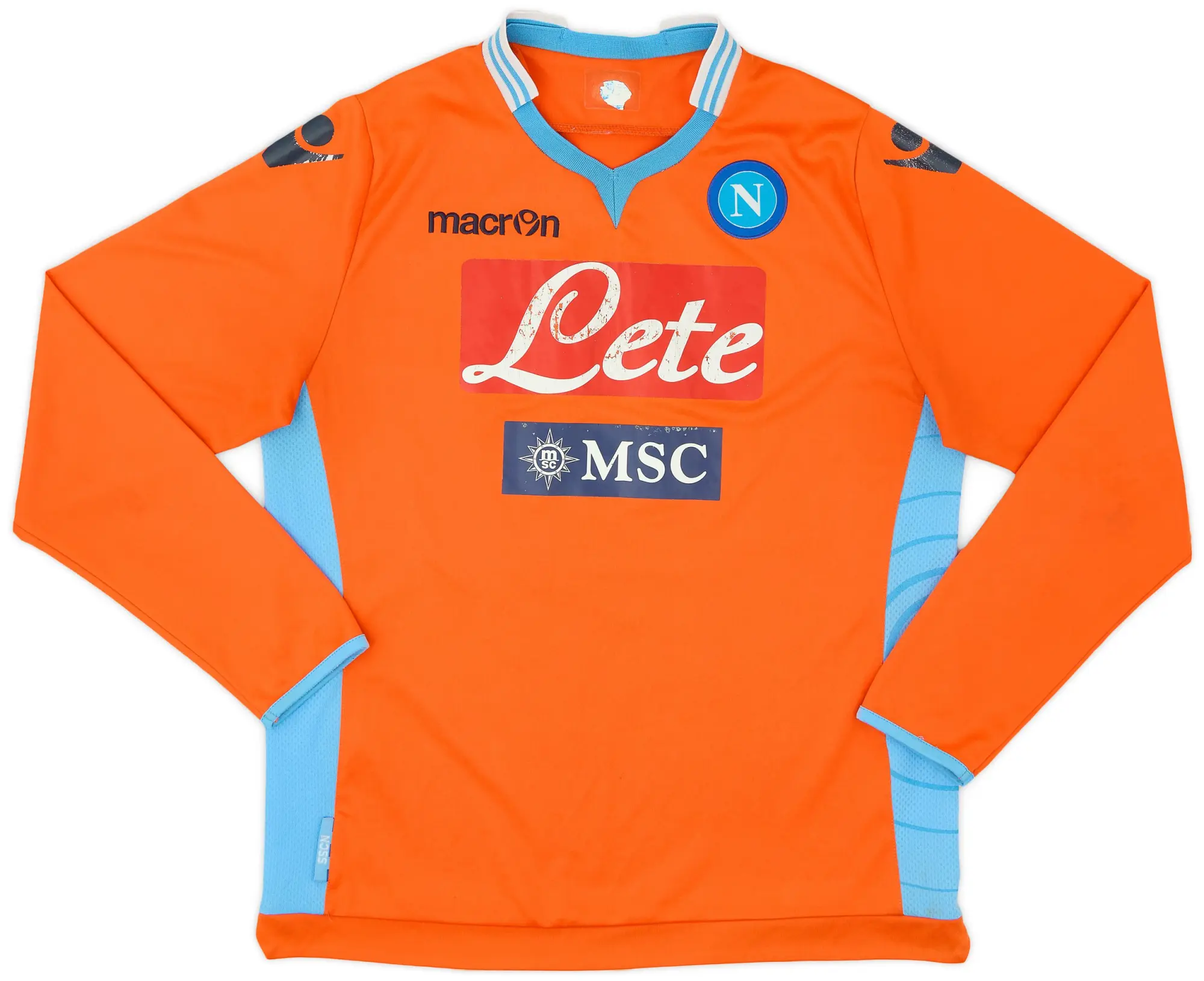 Macron 2013-14 Napoli GK Shirt - 5/10 - (M)