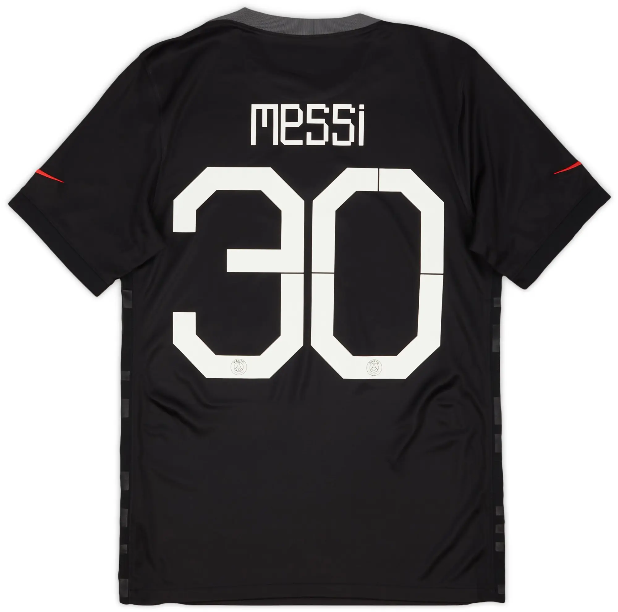 Nike 2021-22 Paris Saint-Germain Third Shirt Messi #30 - 9/10 - (S)