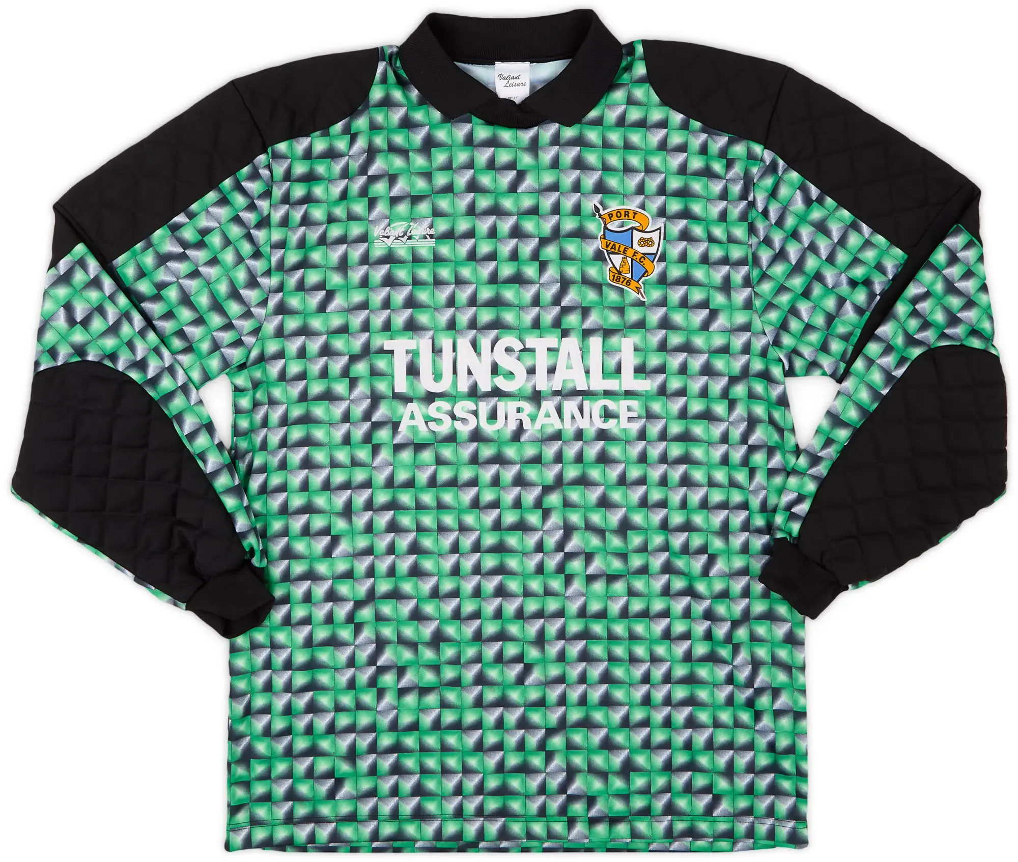 1992-93 Port Vale GK Shirt #1 - 8/10 - (L)