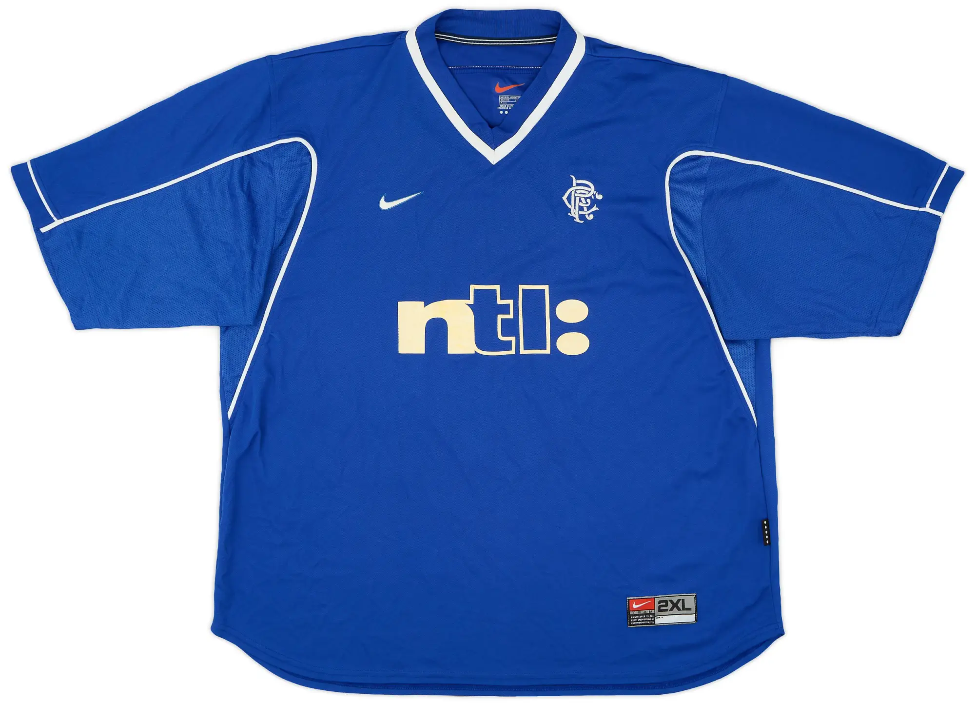 Nike Rangers Mens SS Home Shirt 1999/01