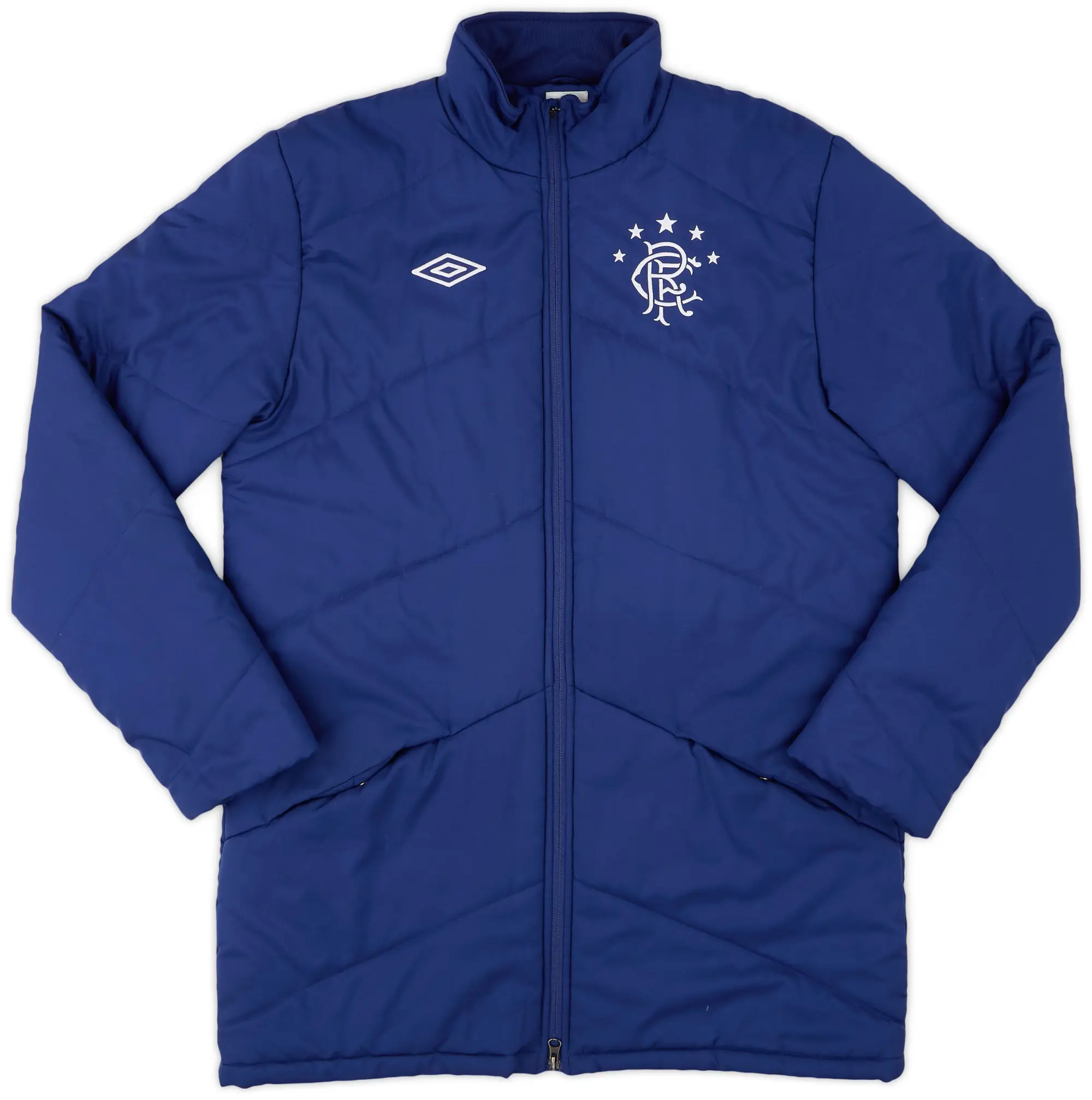 2011-12 Rangers Umbro Padded Bench Coat - 7/10 - (L)