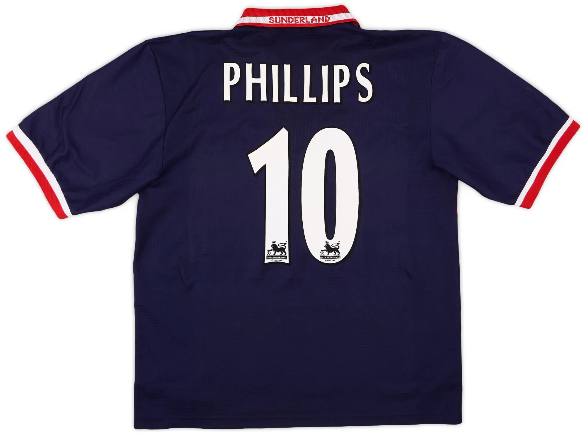 Asics 1999-00 Sunderland Away Shirt Phillips #10 - 9/10 - (L)