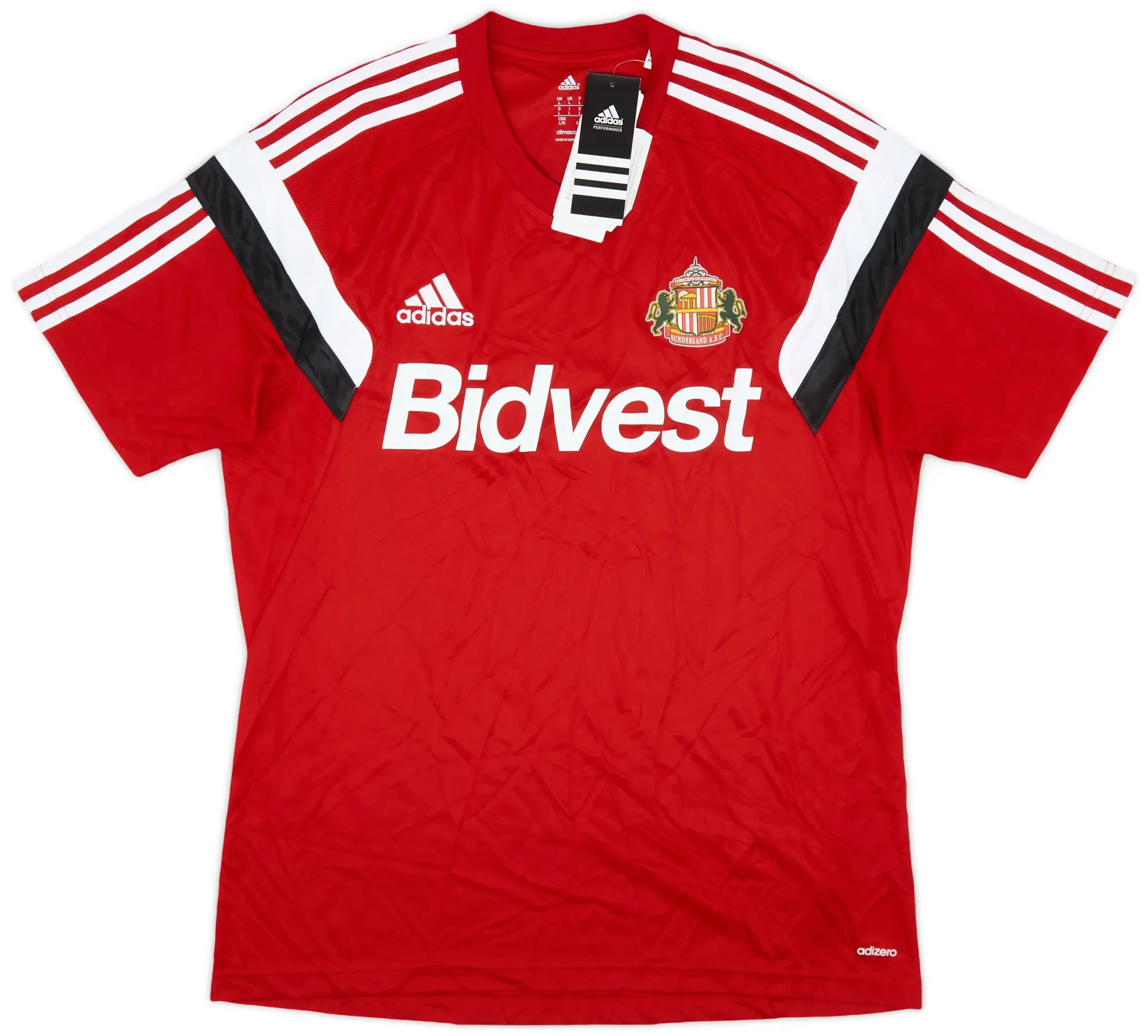 adidas 2014-15 Sunderland adizero Training Shirt (L)