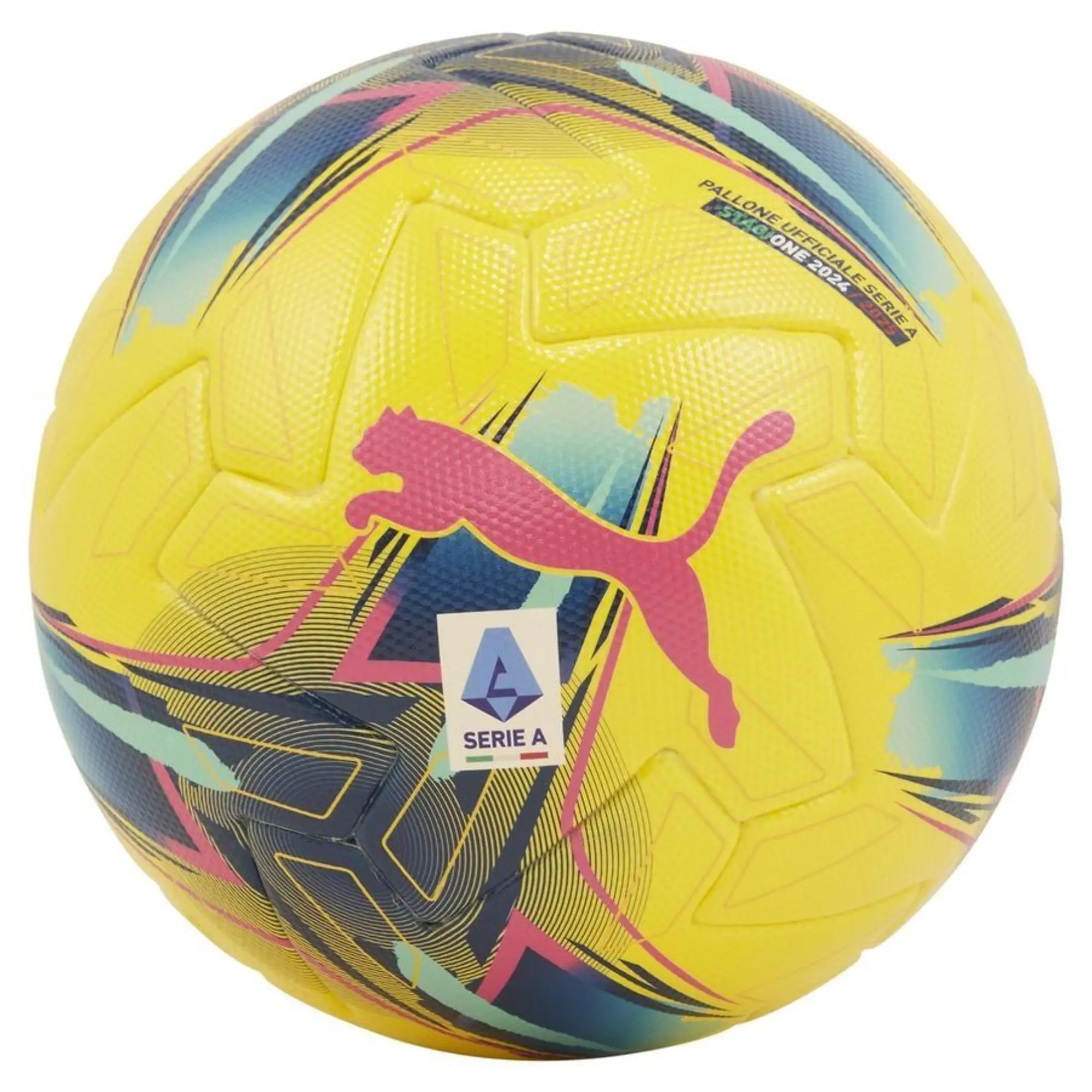 Puma Football Serie A Orbita Fifa Quality Pro Match Ball - ['Yellow']