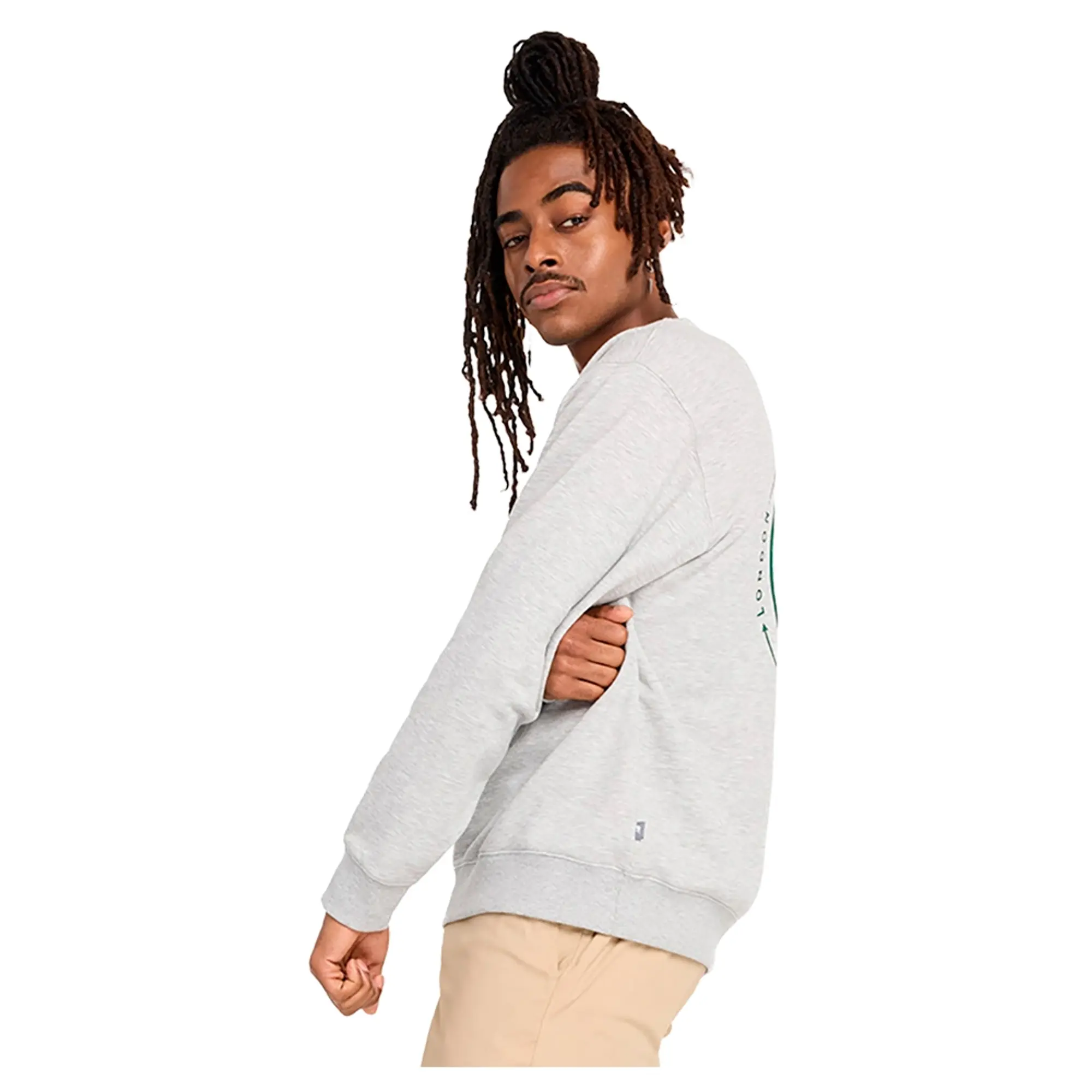 New Balance French Terry Relaxed Globe Long Sleeve T-shirt