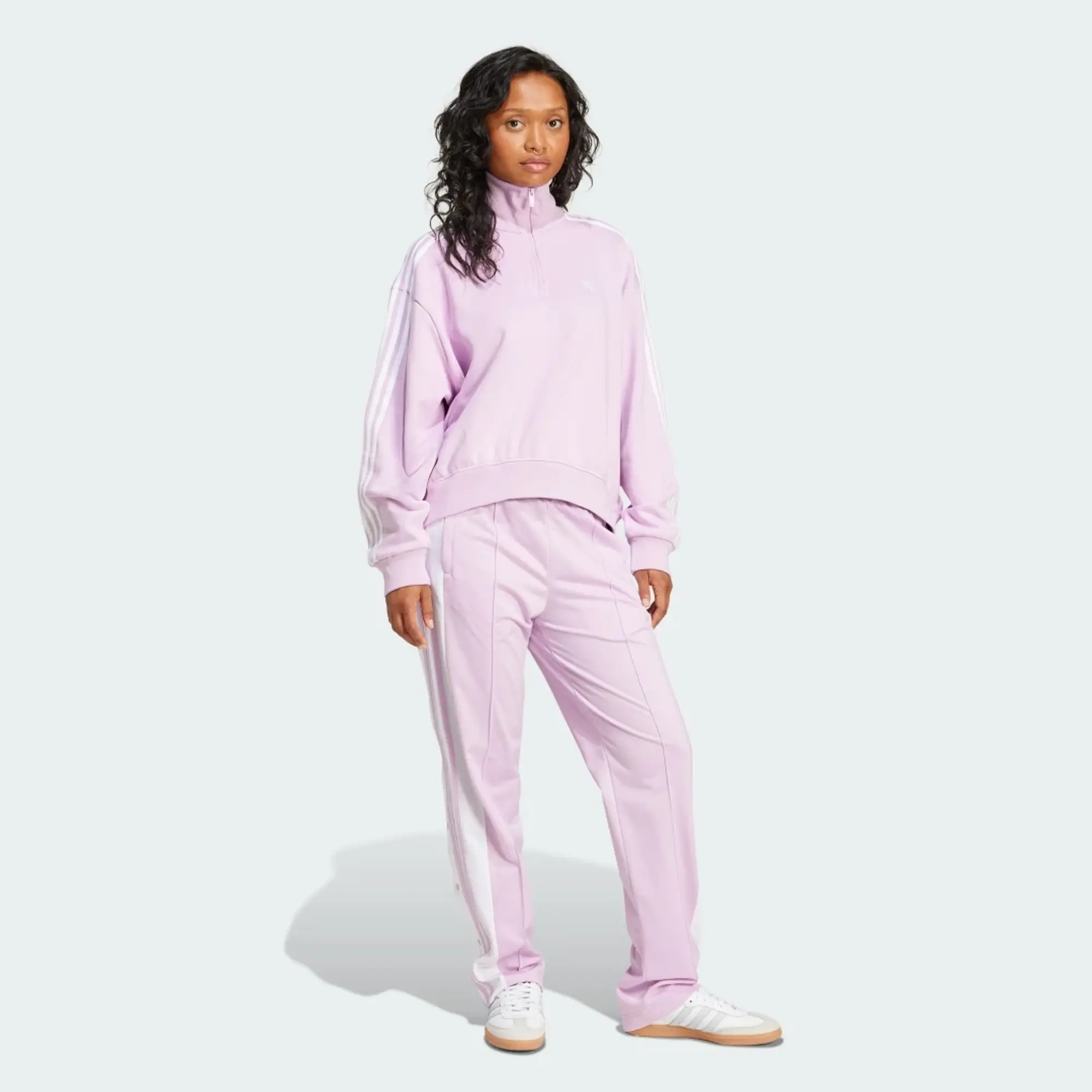 Adidas Originals Adibreak Pants In Light Orchid-Pink
