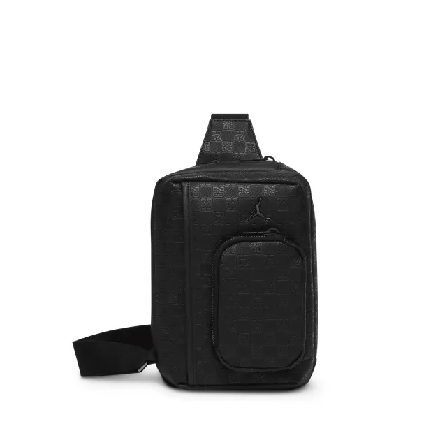 Nike Jordan Monogram Sling Bag (3L) - Black | HV1623-010 | FOOTY.COM