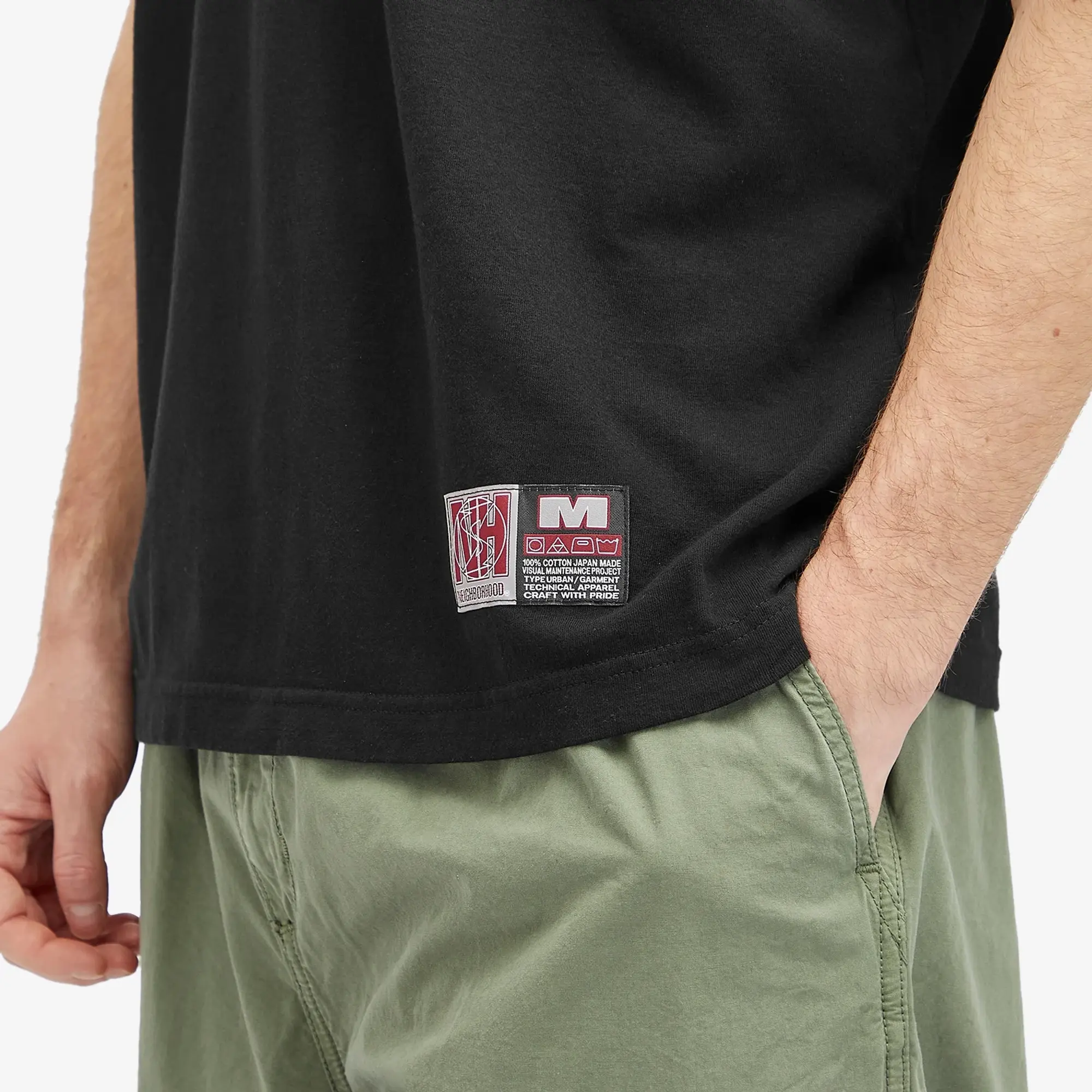 Neighborhood Men's x Subware SS-2 T-Shirt Black