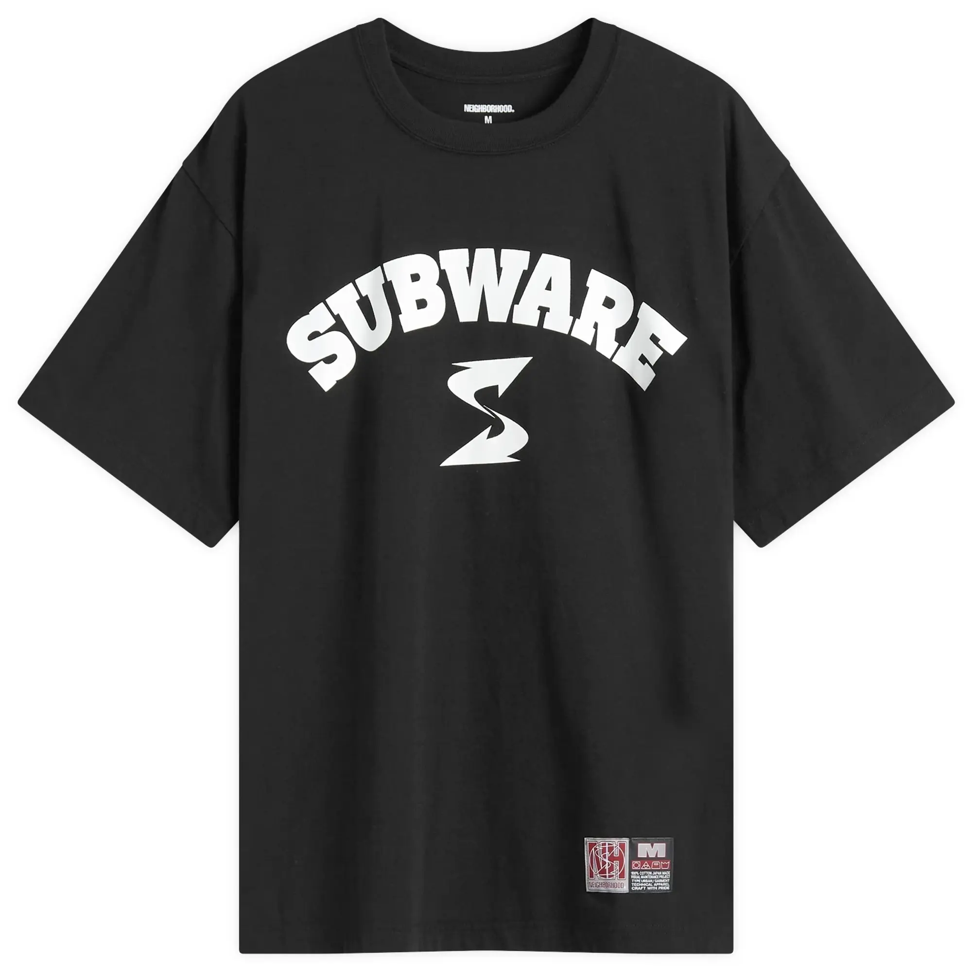 Neighborhood Men's x Subware SS-3 T-Shirt Black