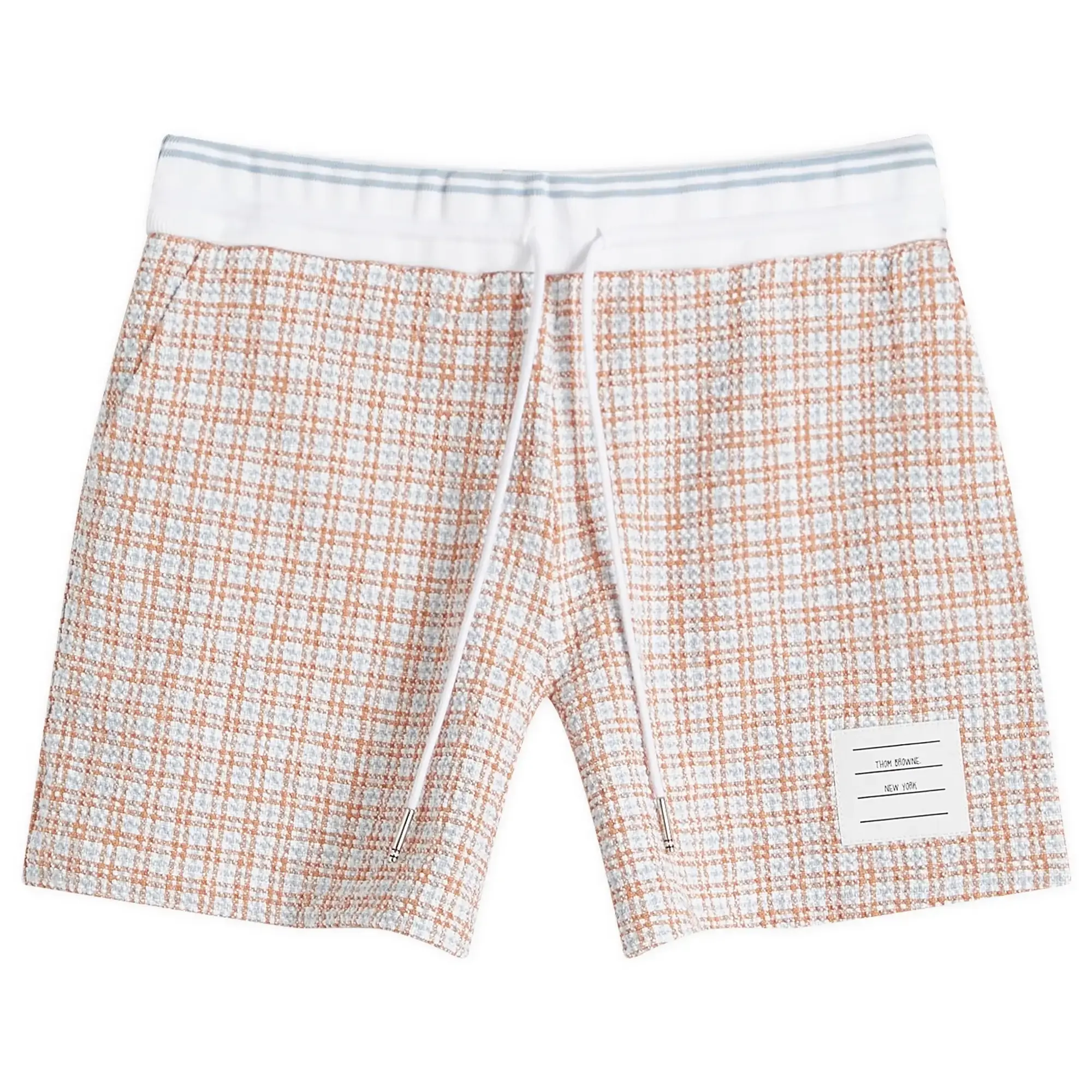 Thom Browne Women's Tweed Shorts Orange