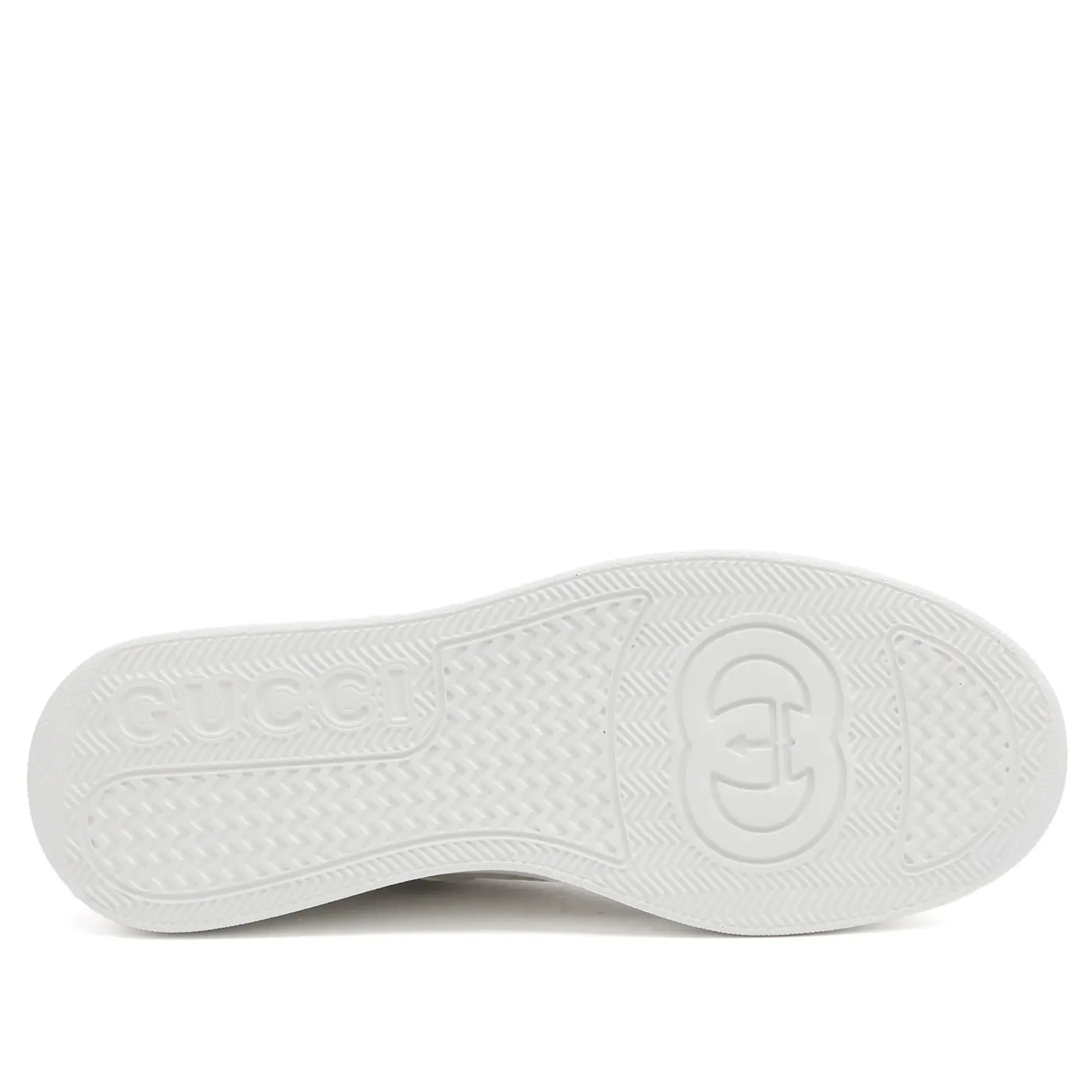 Gucci Men's Chunky Web Logo Sneaker White