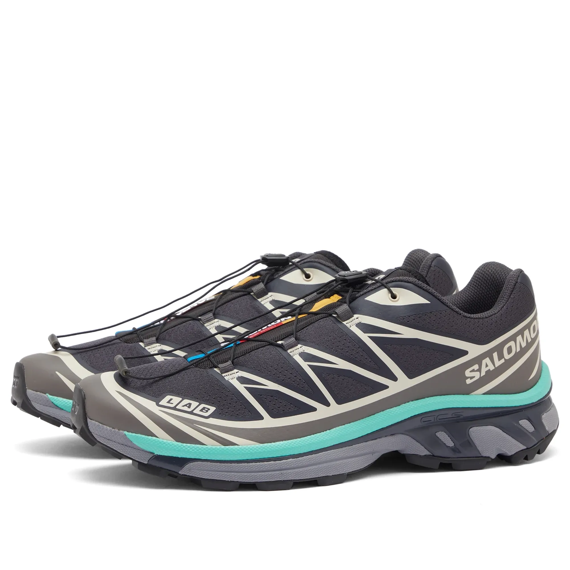 Salomon XT-6 Nine Iron/Quicksilver/Waterfall | L47620500 | FOOTY.COM