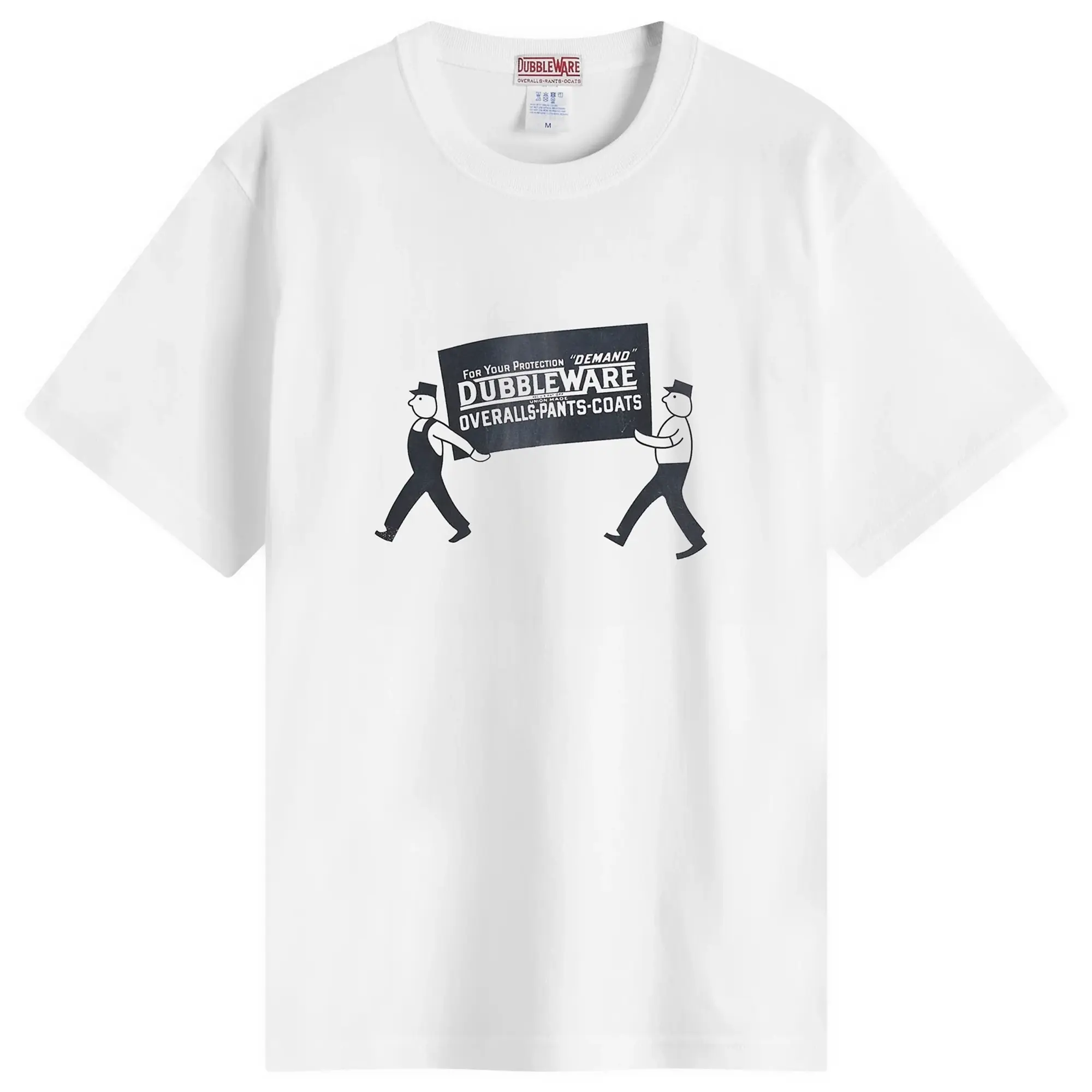 Dubbleware Men's Billboard T-Shirt White