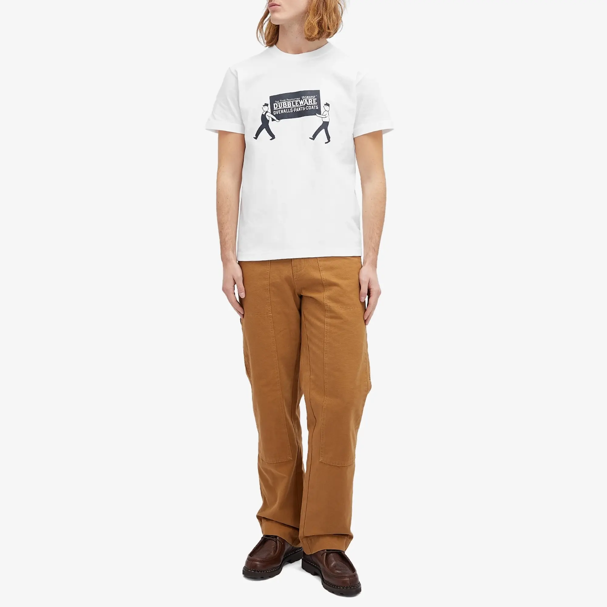Dubbleware Men's Billboard T-Shirt White
