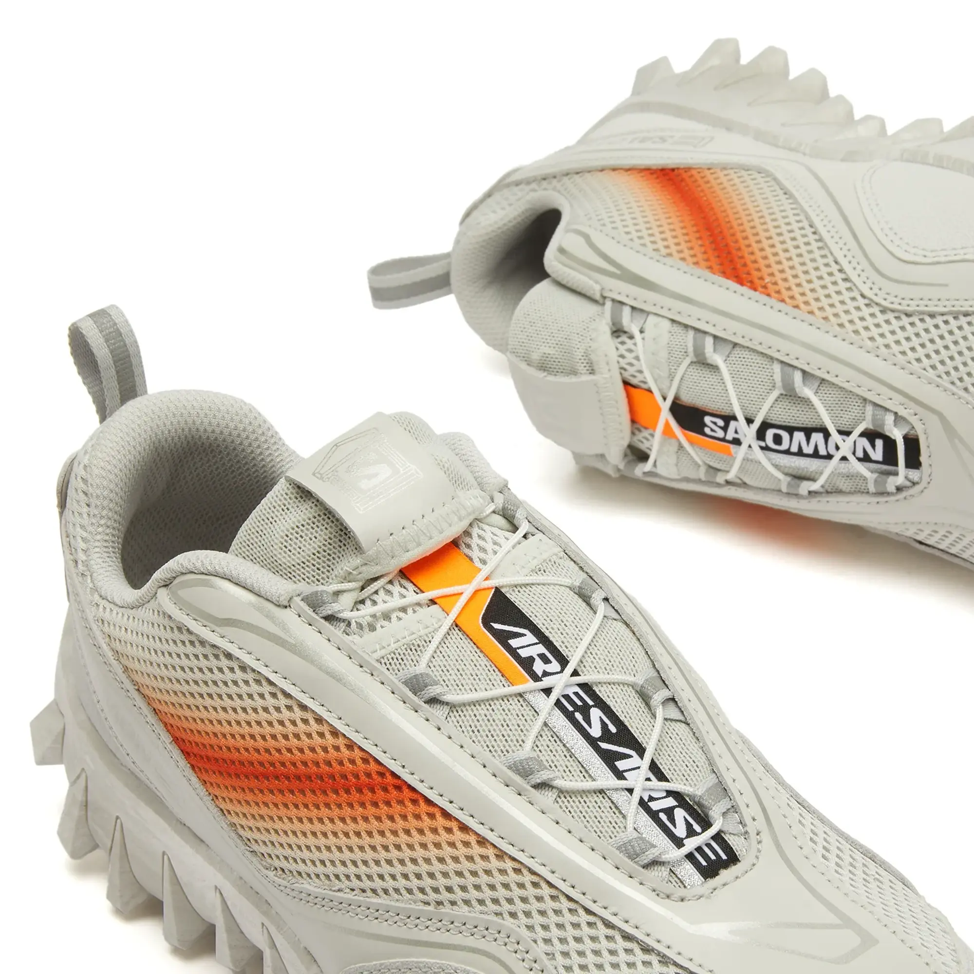 Salomon Men's x Aries Snowclog Lunar Rock/Shocking Orange/Silver