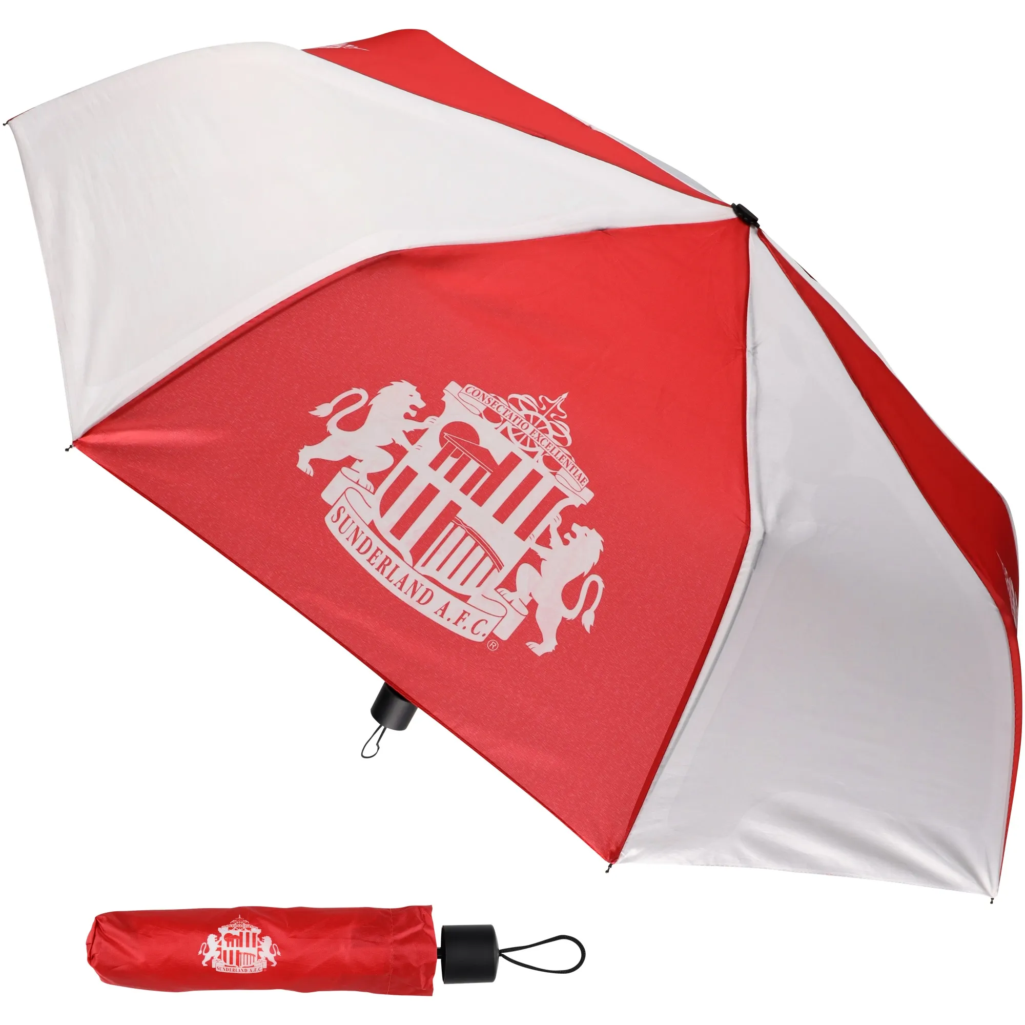 Fanatics Sunderland Fold Up Pouch Umbrella