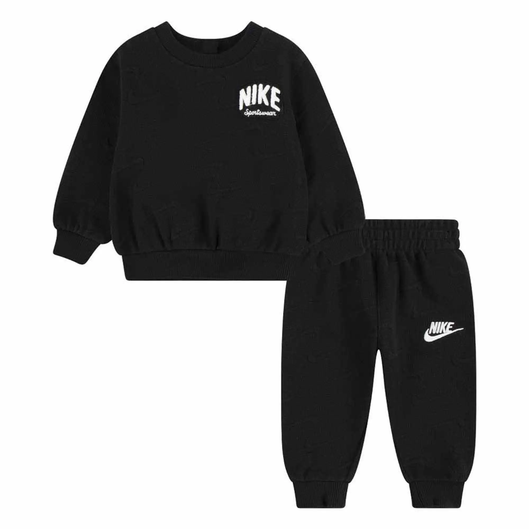 Nike Kids Powder P Jacquard Crew Set