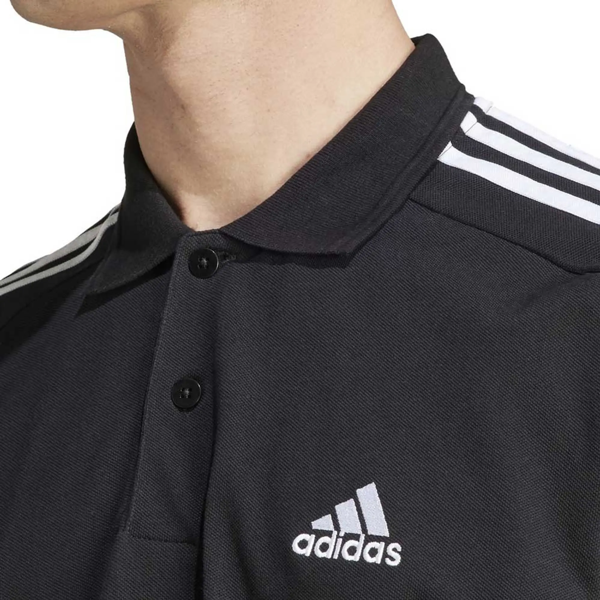 Adidas 3s Pique Ps Short Sleeve Polo