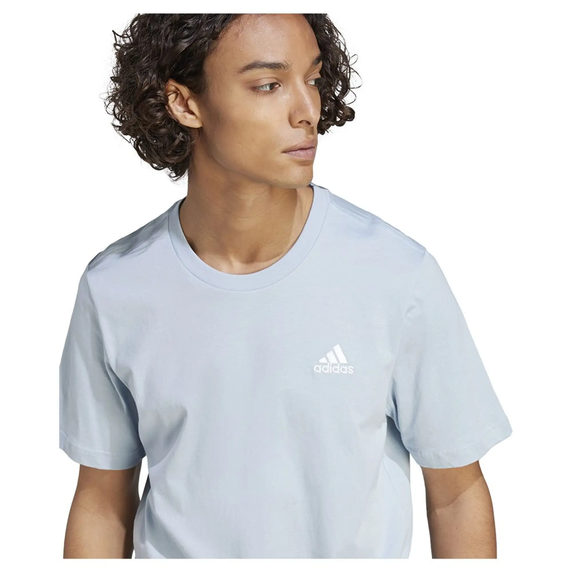 adidas  SL SJ T  men's T shirt in Blue
