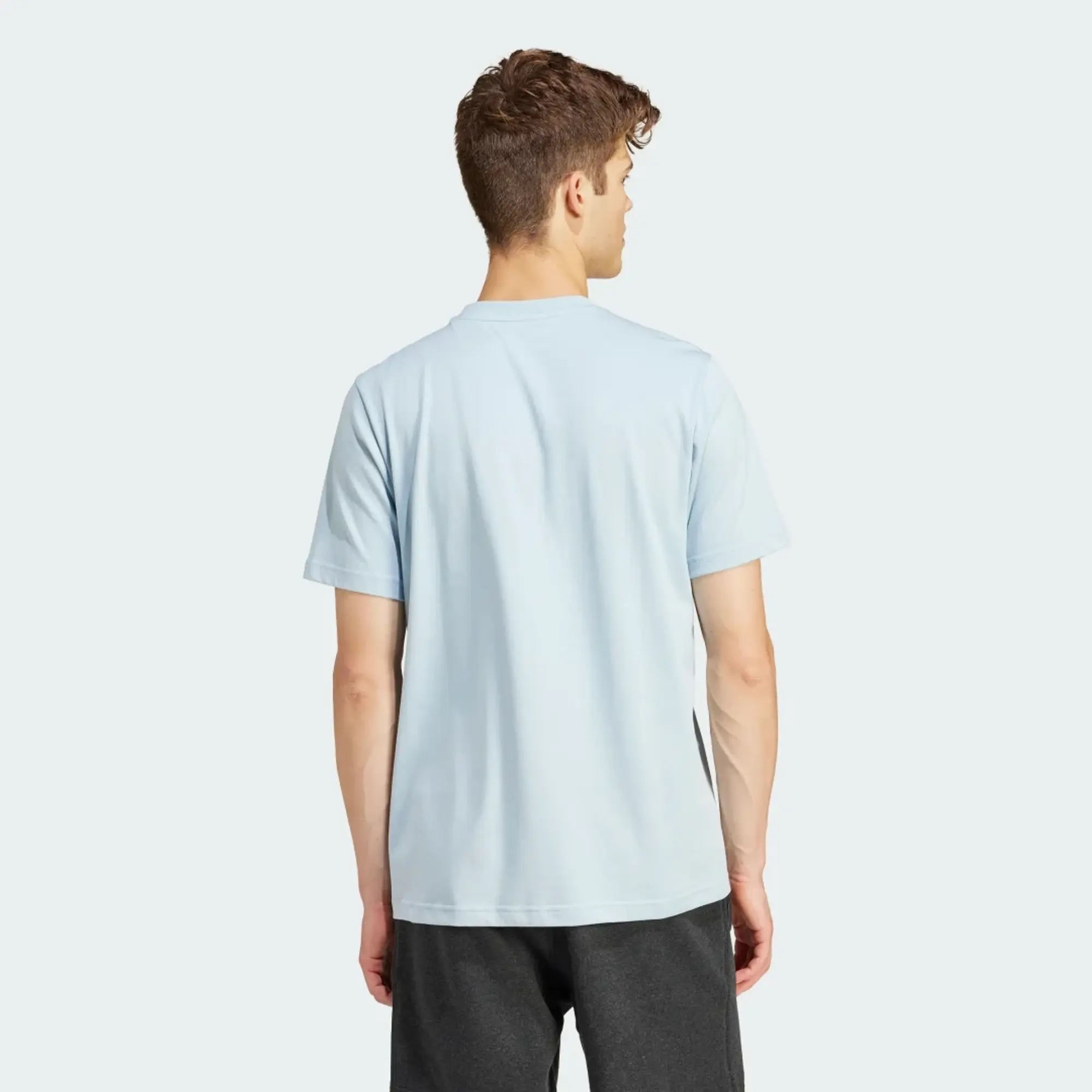 adidas Men Essentials Single Jersey Embroidered Small Logo T