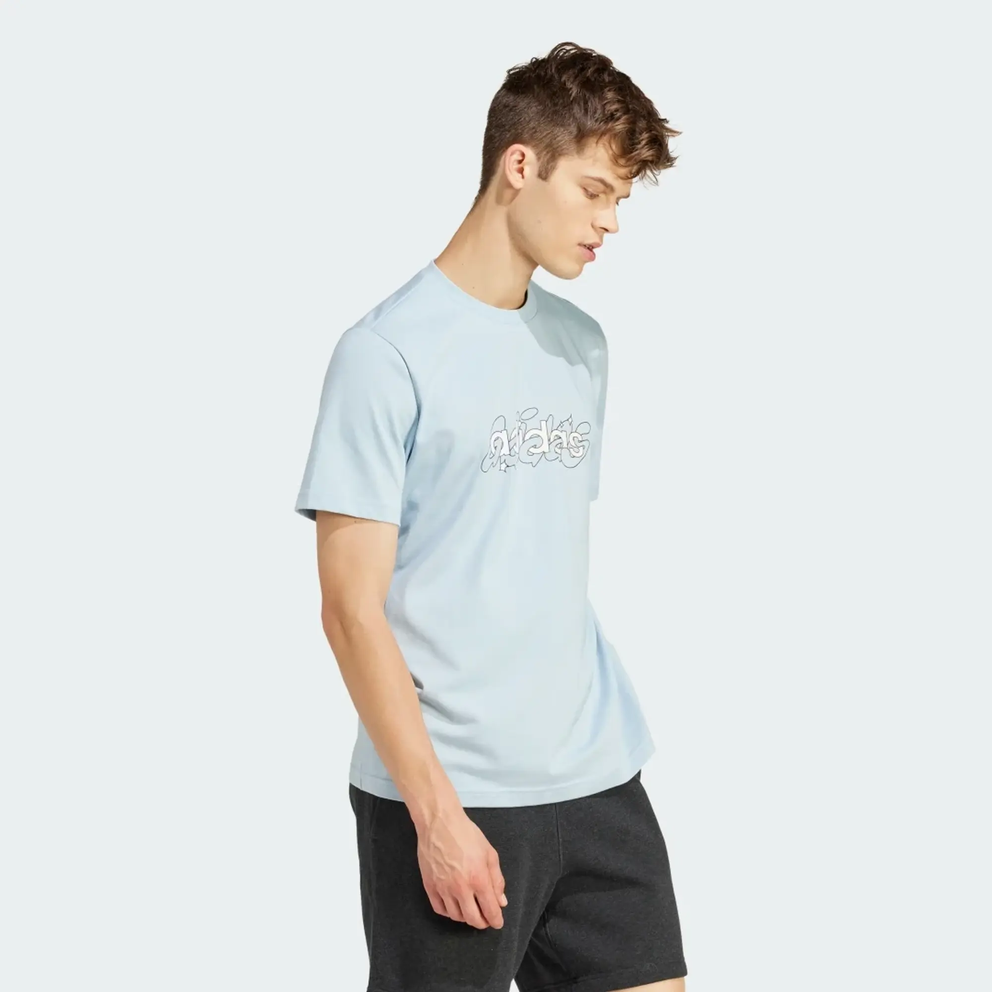 adidas Men Essentials Single Jersey Embroidered Small Logo T