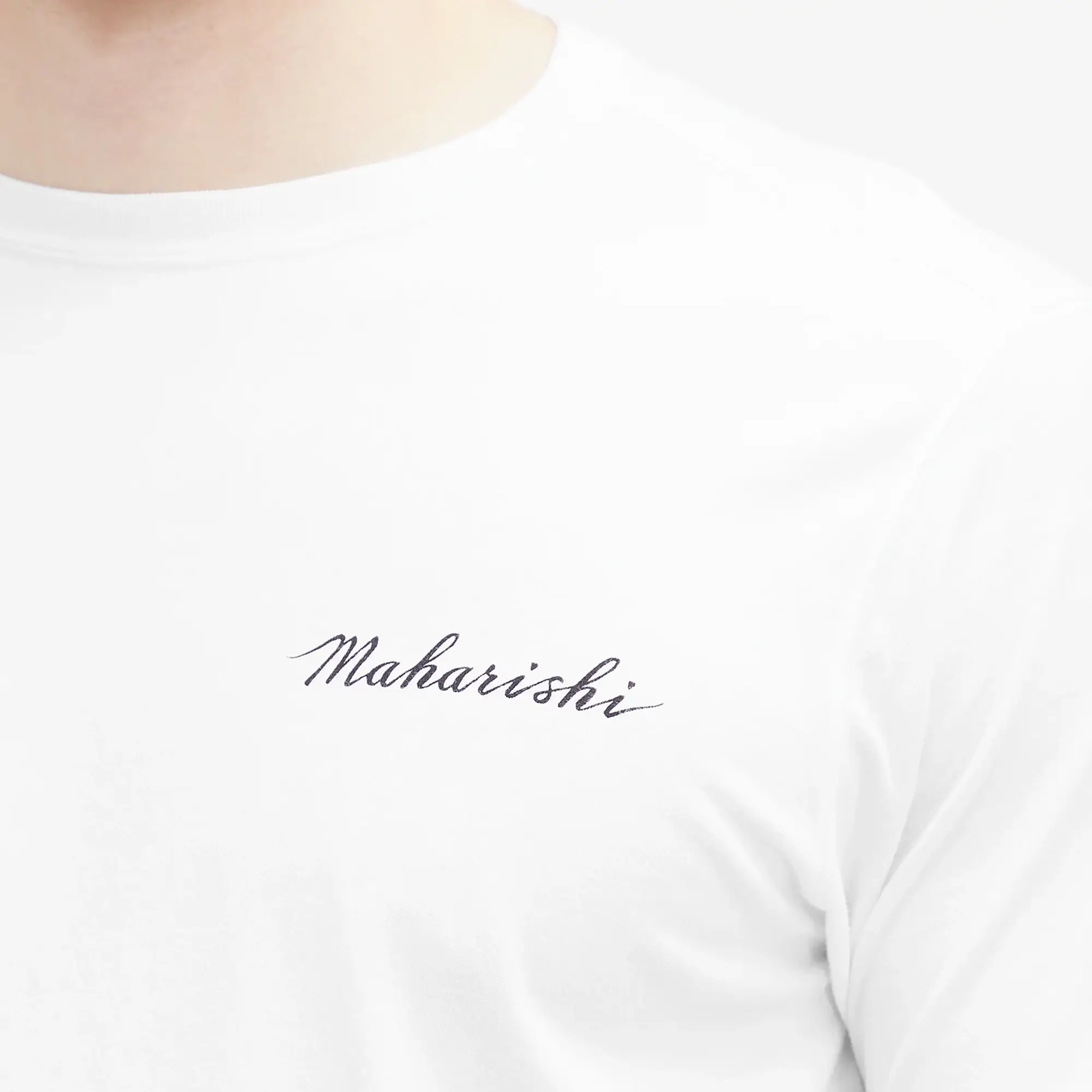 Maharishi Men's Kamon T-Shirt White